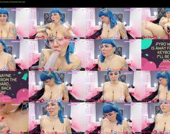 pyrowayne — 73 minute Chaturbate female cam show recording, 1080p, Jun 25, 2021
