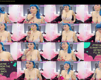 pyrowayne — 74 minute Chaturbate female cam show recording, 1080p, Jun 25, 2021