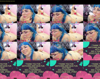 pyrowayne — 32 minute Chaturbate female cam show recording, 1080p, Jun 25, 2021