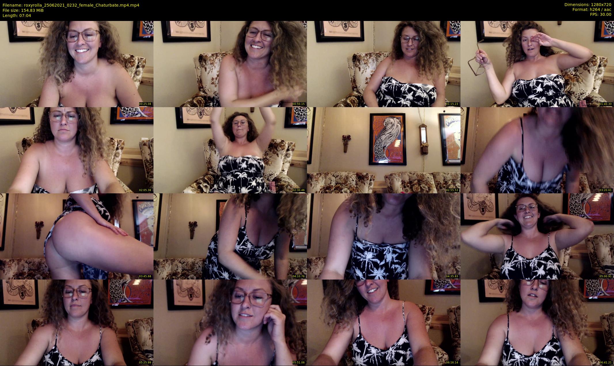roxyrolla — 8 minute Chaturbate female cam show recording, 720p, Jun 25, 2021