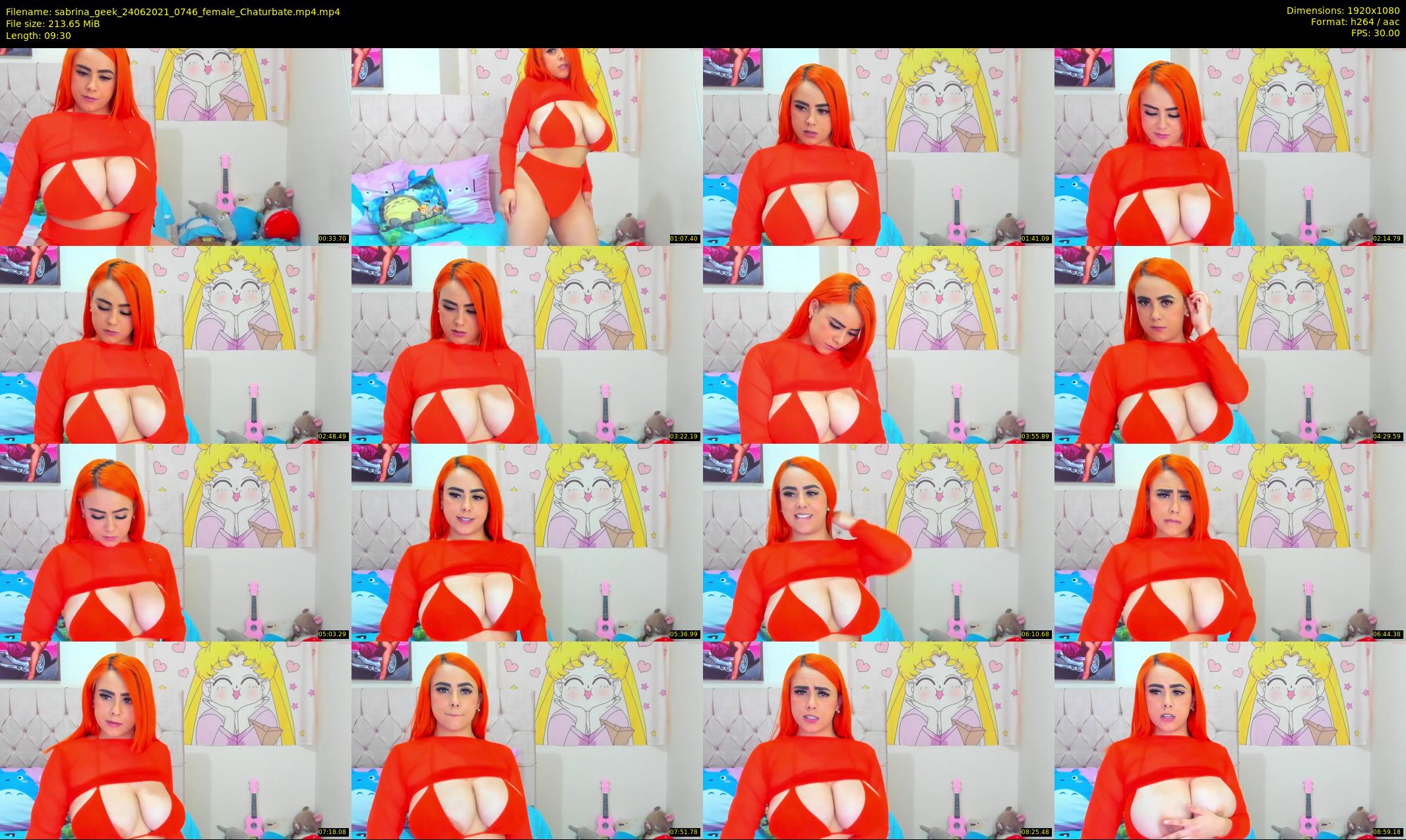 sabrina_geek — 10 minute Chaturbate female cam show recording, 1080p, Jun 24, 2021