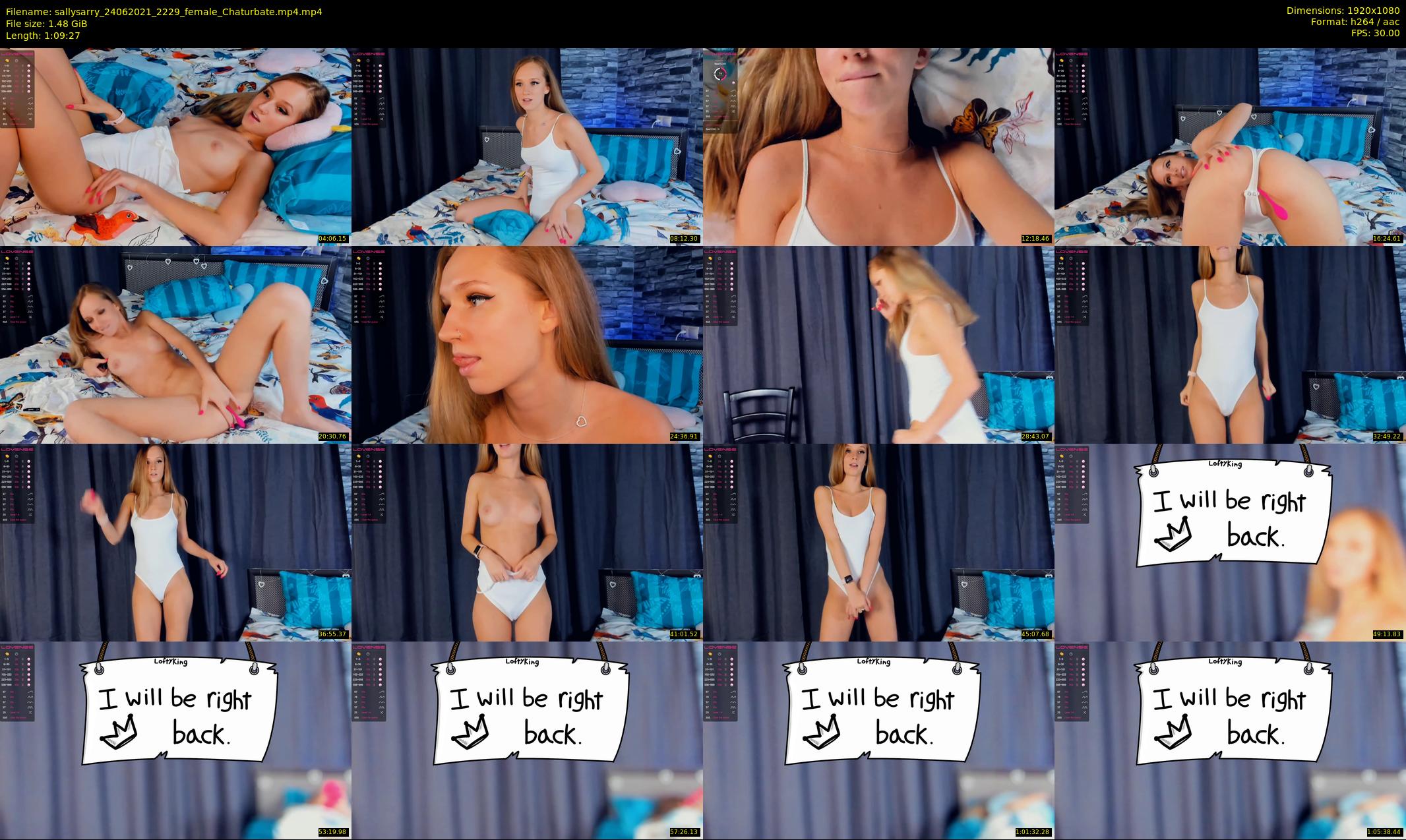 sallysarry — 70 minute Chaturbate couple cam show recording, 1080p, Jun 24, 2021