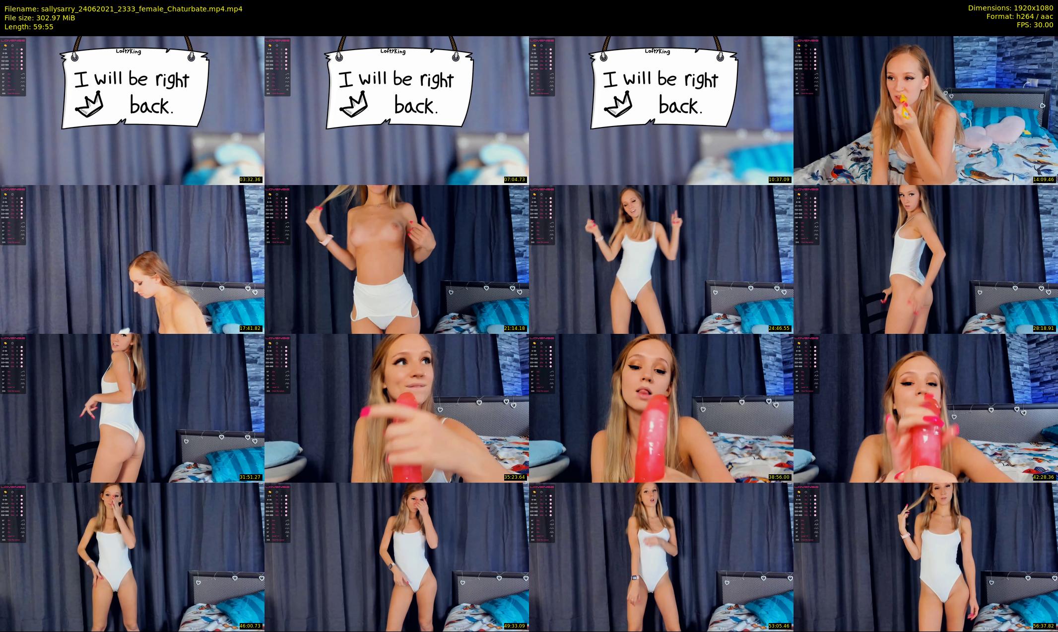 sallysarry — 60 minute Chaturbate couple cam show recording, 1080p, Jun 24, 2021