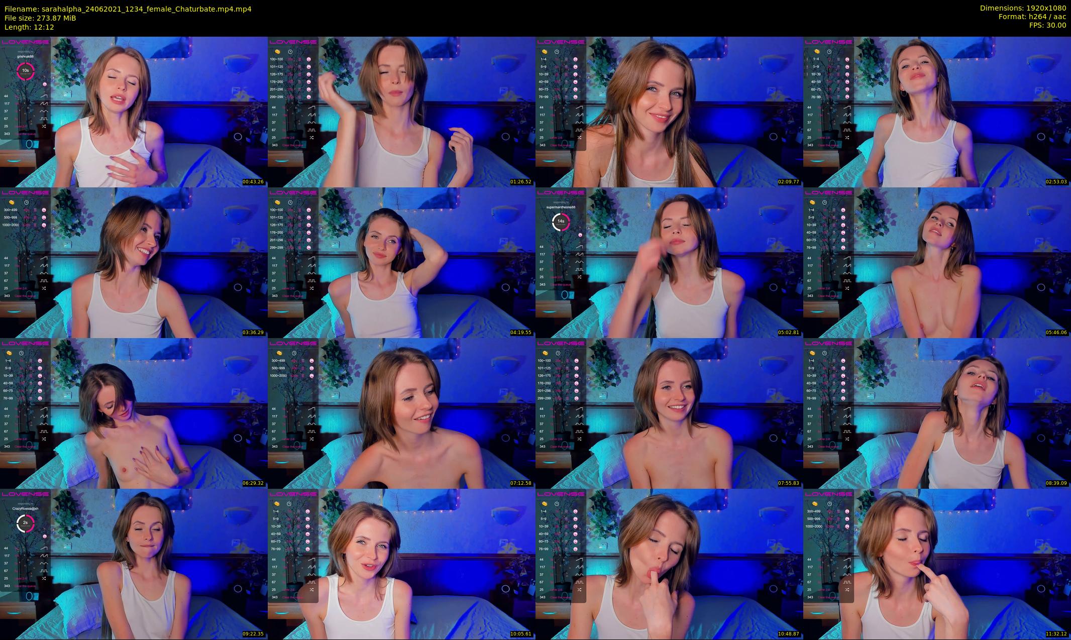 sarahalpha — 13 minute Chaturbate couple cam show recording, 1080p, Jun 24, 2021