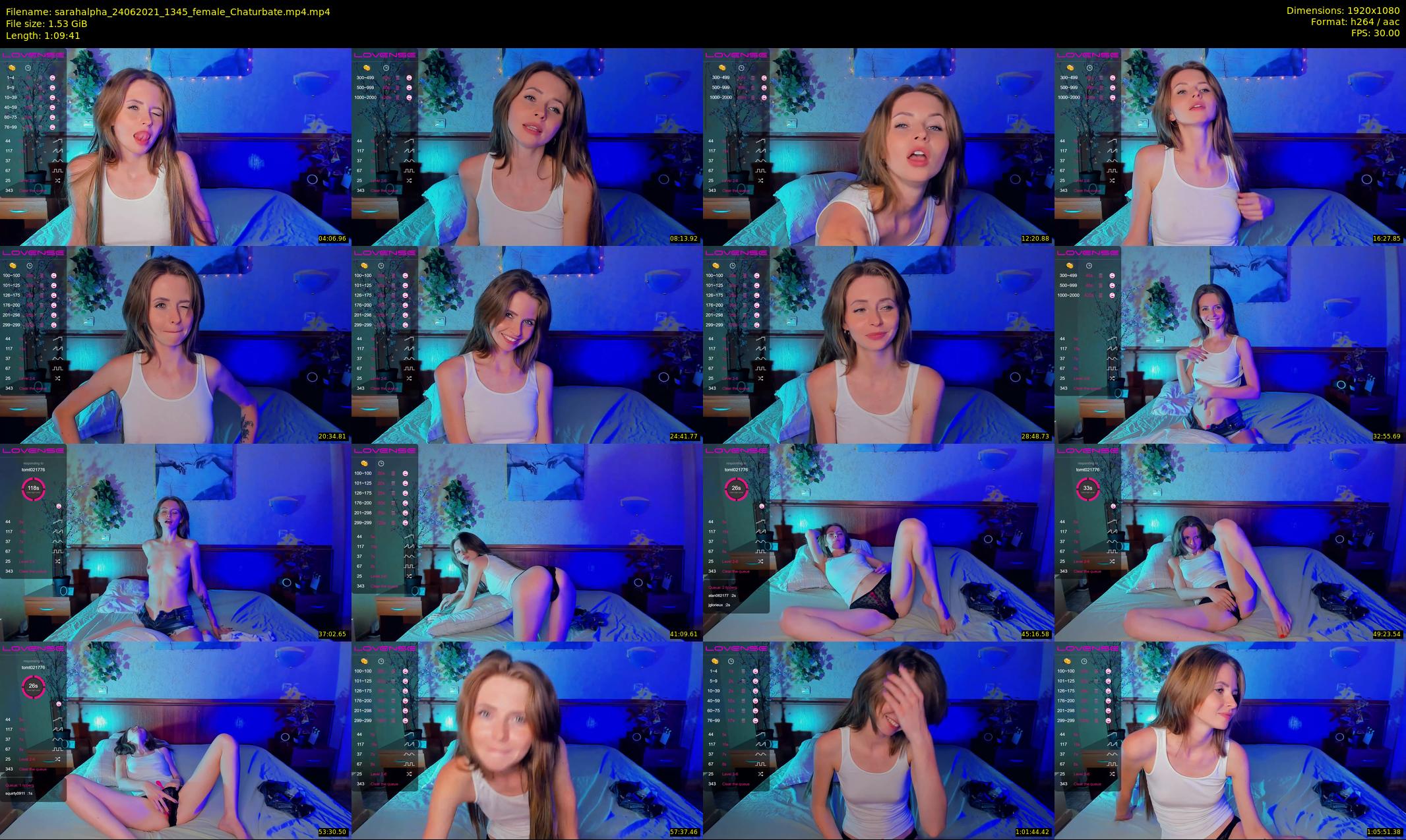 sarahalpha — 70 minute Chaturbate couple cam show recording, 1080p, Jun 24, 2021
