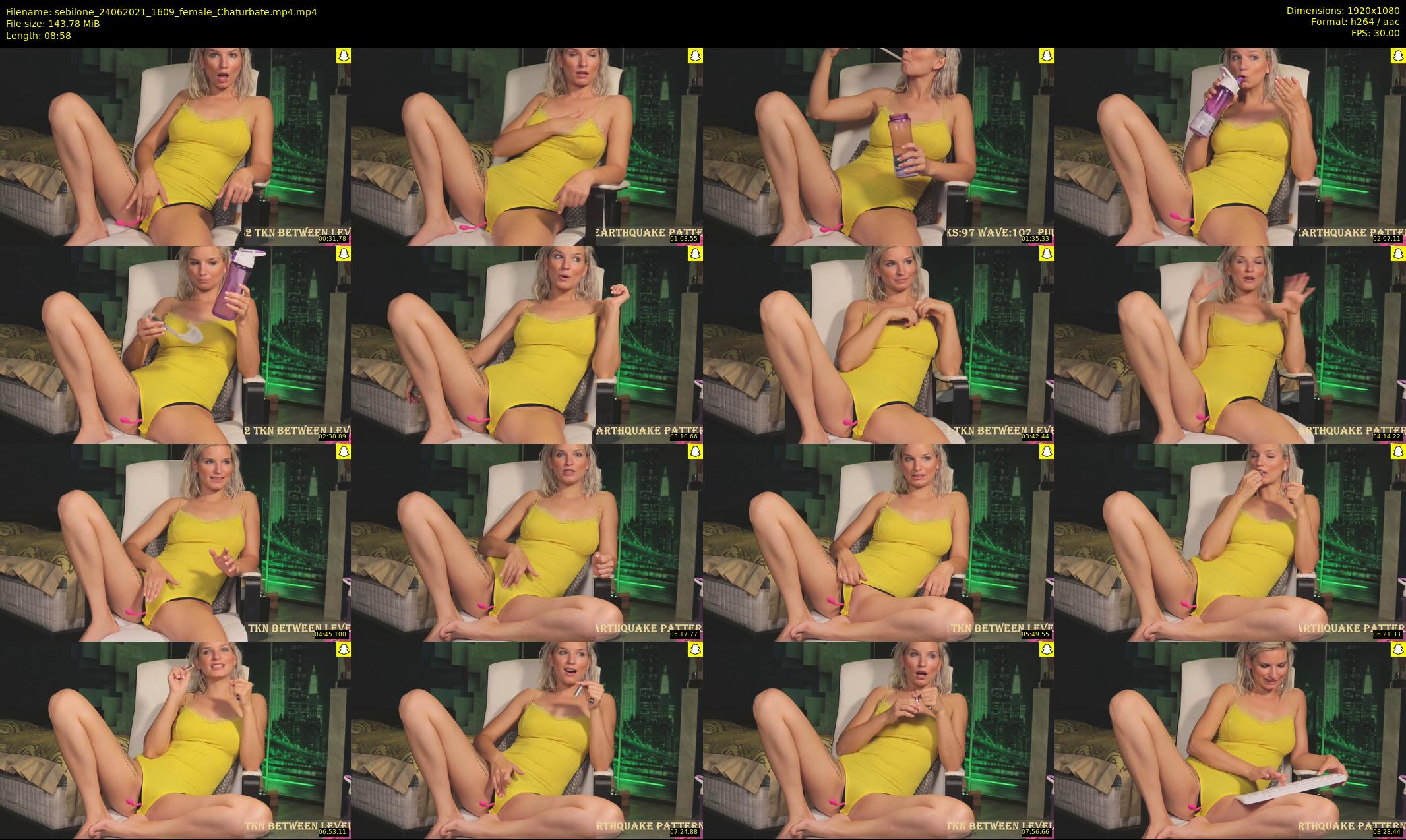 sebilone — 9 minute Chaturbate couple cam show recording, 1080p, Jun 24, 2021