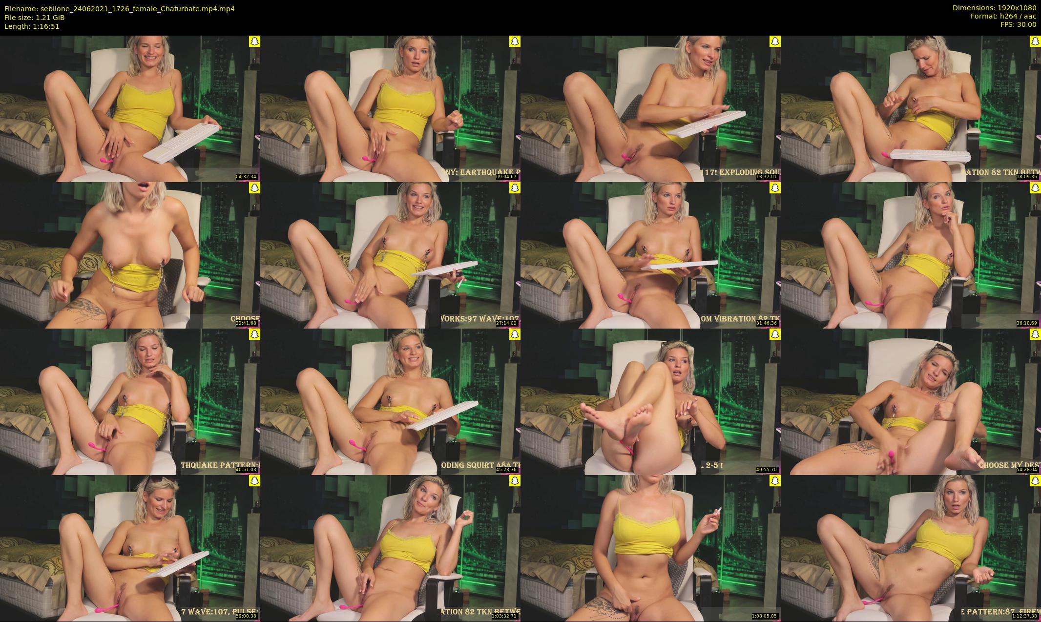 sebilone — 77 minute Chaturbate couple cam show recording, 1080p, Jun 24, 2021