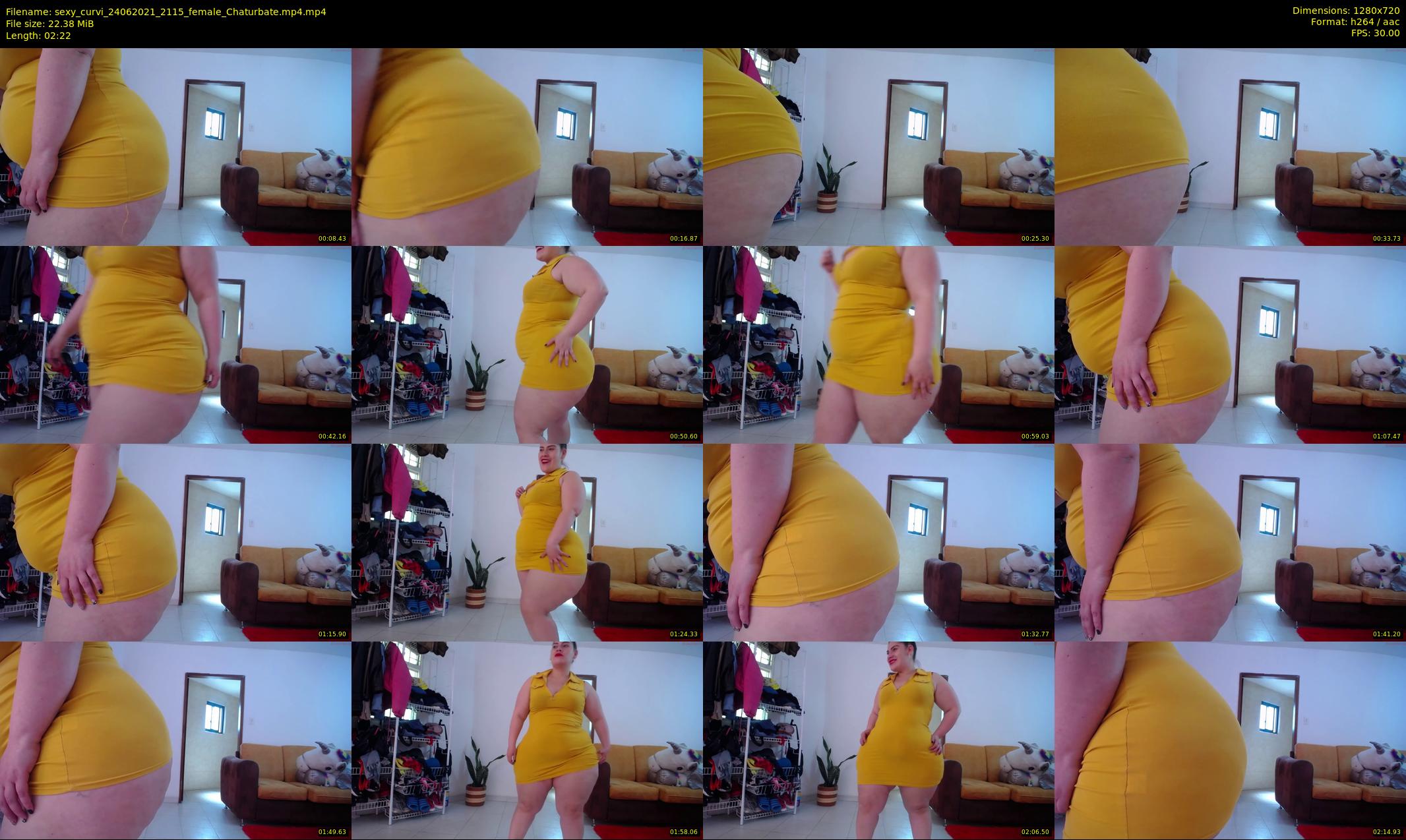 sexy_curvi — 3 minute Chaturbate female cam show recording, 720p, Jun 24, 2021