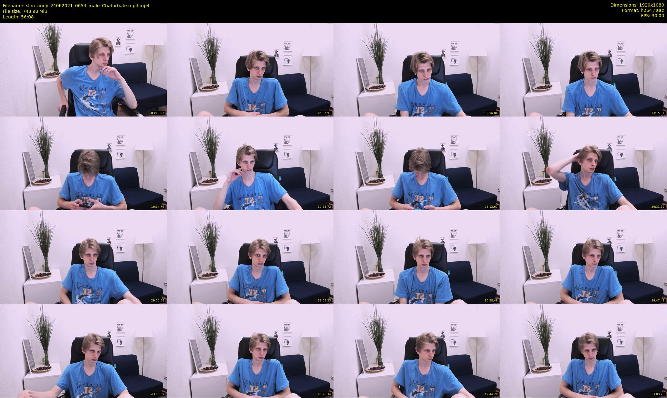 slim_andy — 57 minute Chaturbate male cam show recording, 1080p, Jun 24, 2021