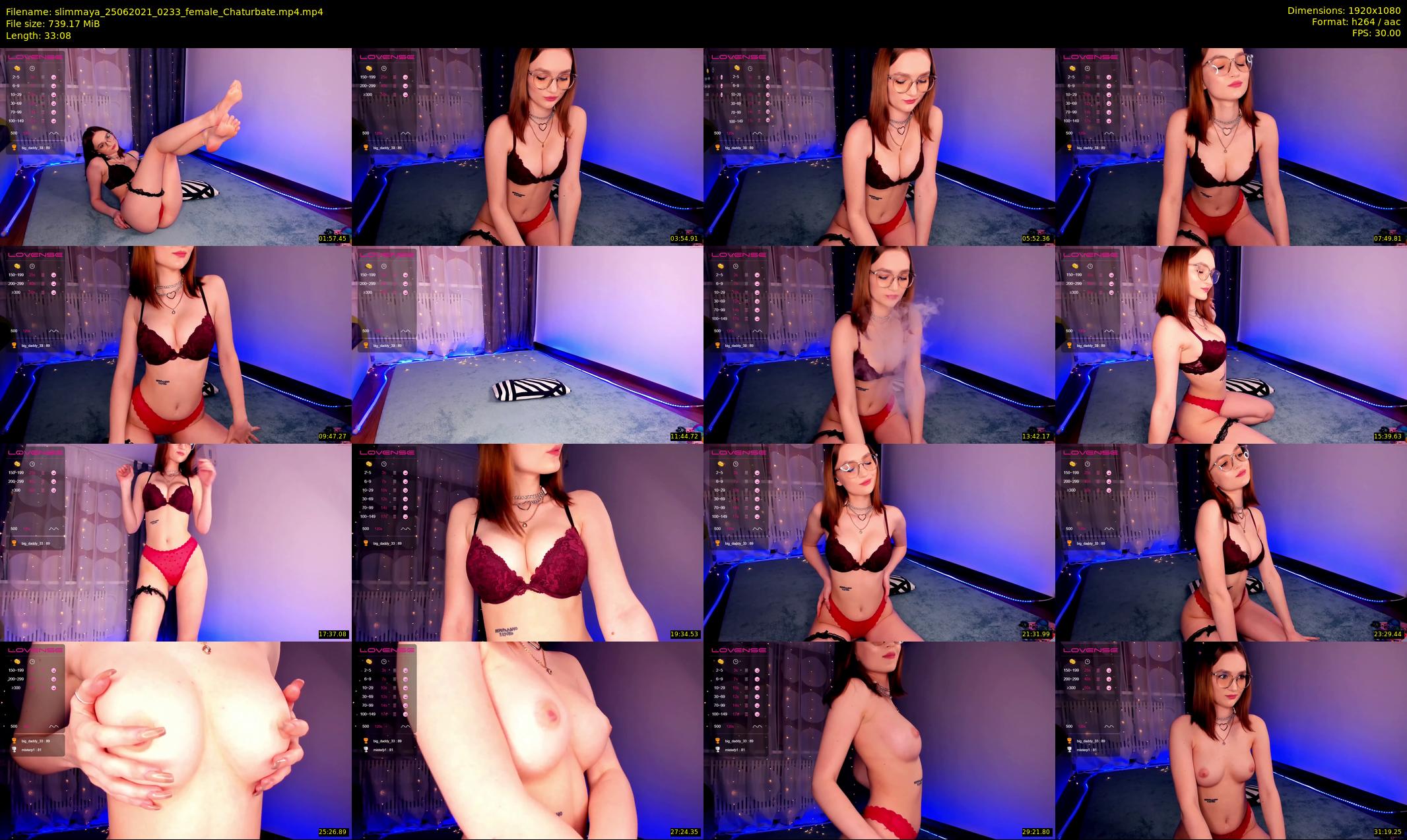 slimmaya — 34 minute Chaturbate female cam show recording, 1080p, Jun 25, 2021