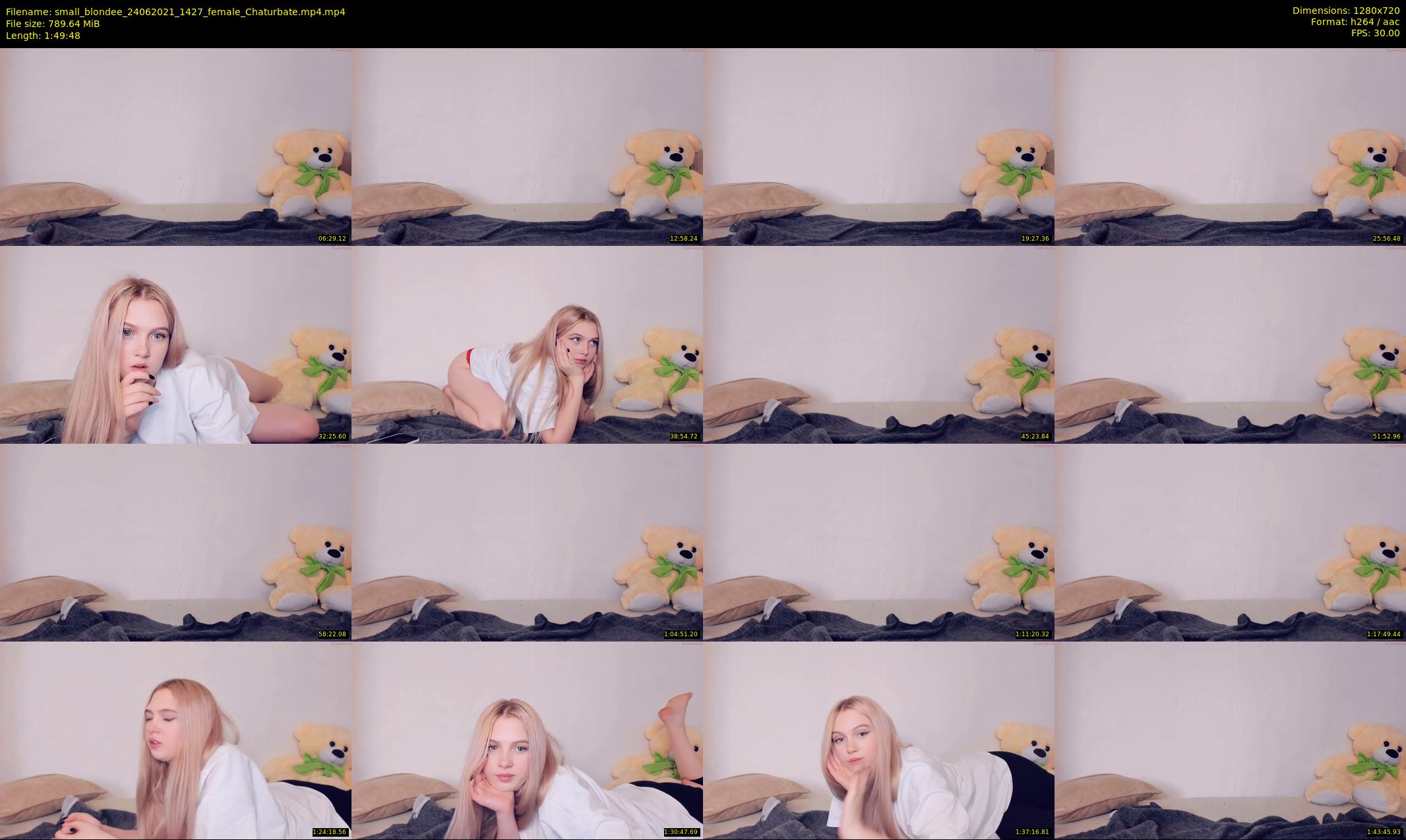 small_blondee — 110 minute Chaturbate female cam show recording, 720p, Jun 24, 2021
