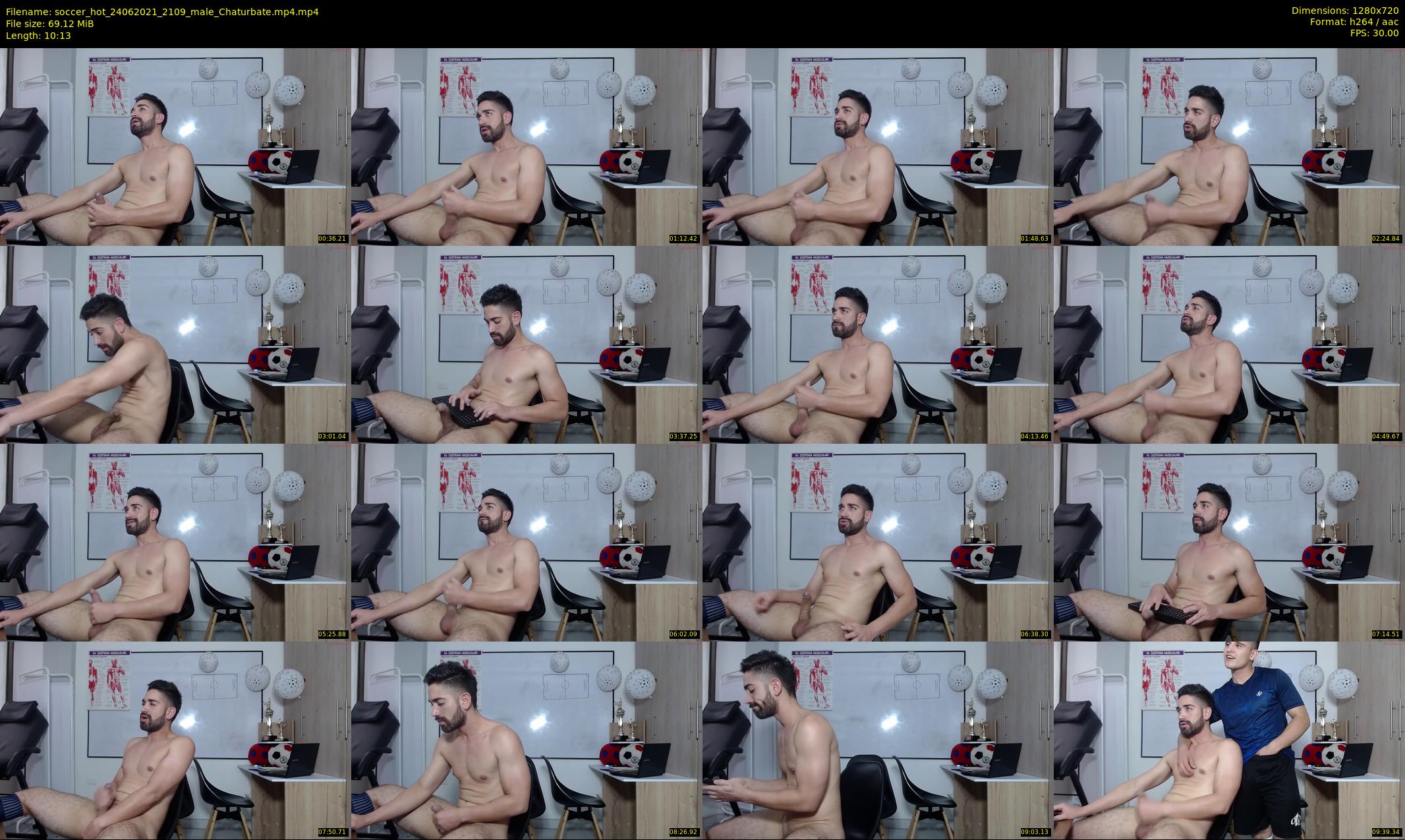 soccer_hot — 11 minute Chaturbate male cam show recording, 720p, Jun 24, 2021