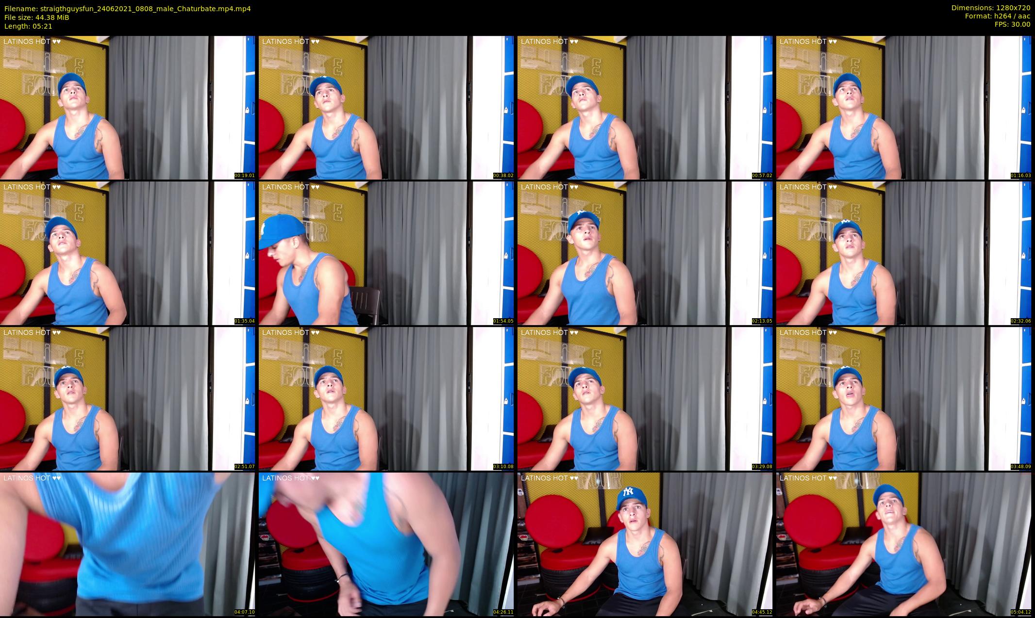 straigthguysfun — 6 minute Chaturbate male cam show recording, 720p, Jun 24, 2021