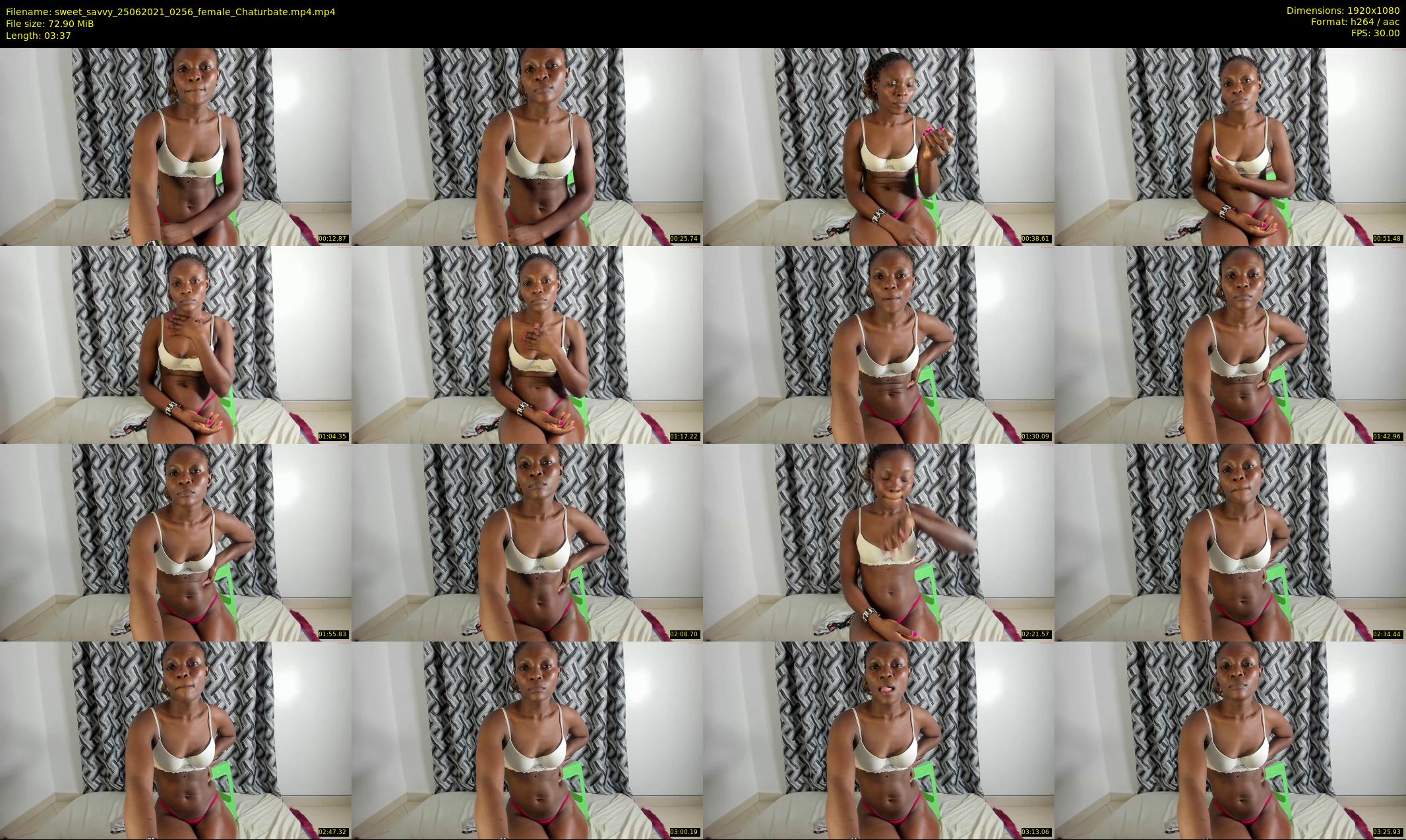 sweet_savvy — 4 minute Chaturbate female cam show recording, 1080p, Jun 25, 2021