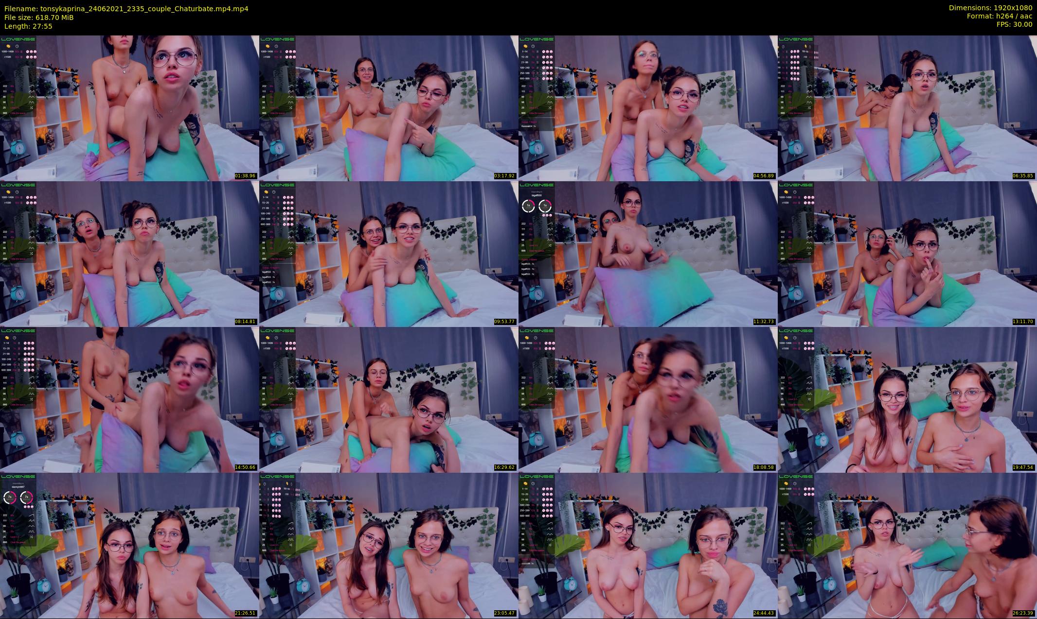 tonsykaprina — 28 minute Chaturbate couple cam show recording, 1080p, Jun 24, 2021
