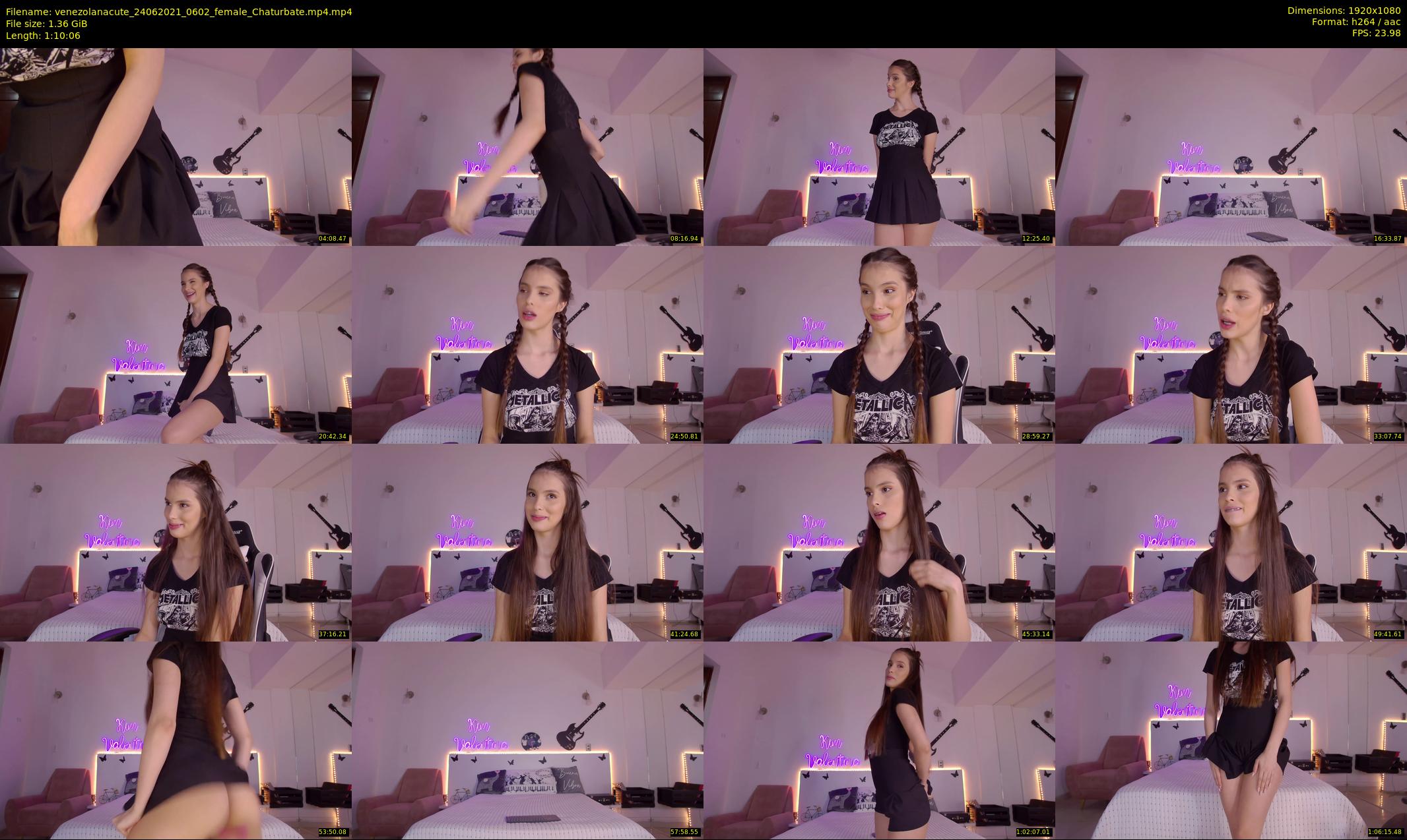 venezolanacute — 71 minute Chaturbate female cam show recording, 1080p, Jun 24, 2021