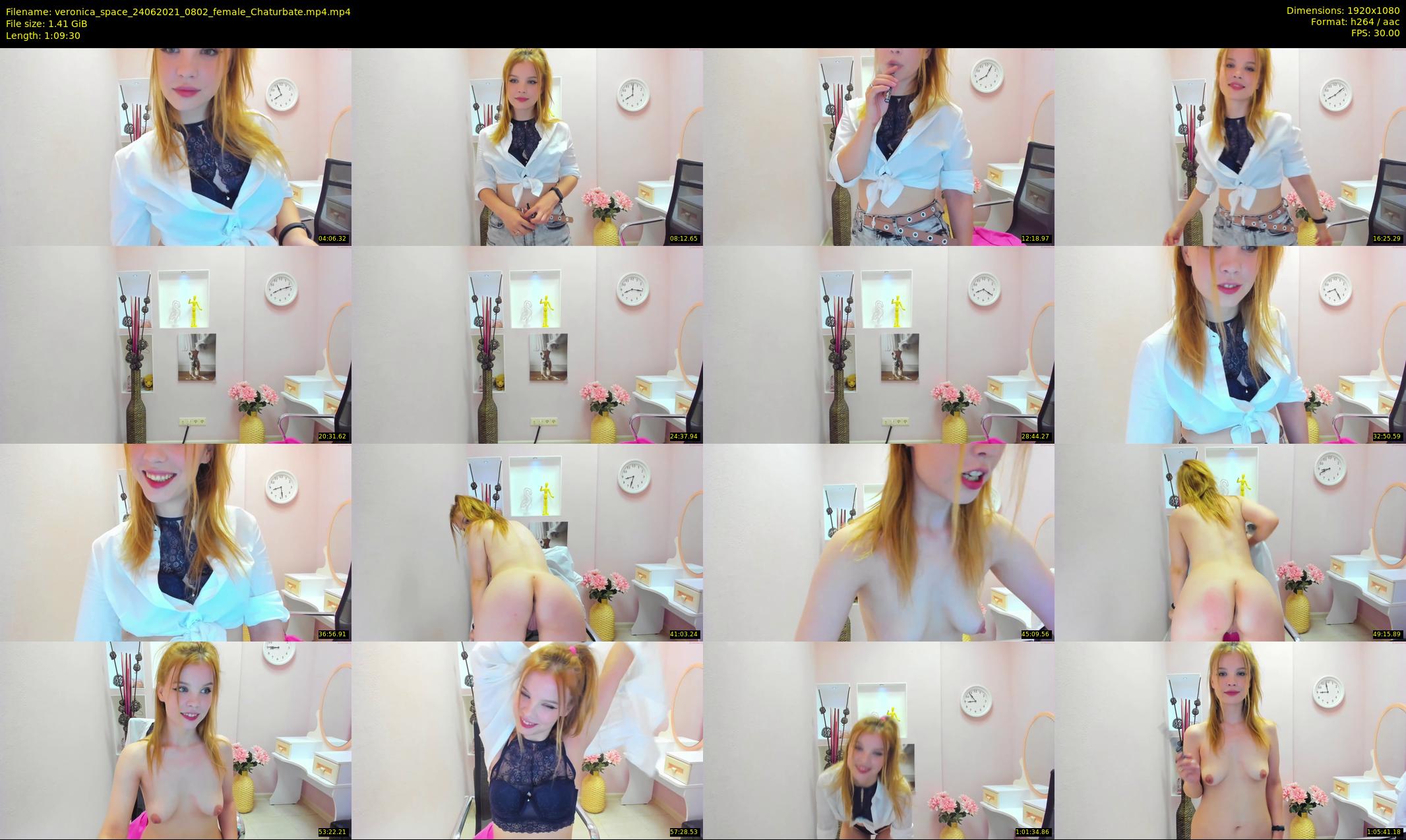 veronica_space — 70 minute Chaturbate female cam show recording, 1080p, Jun 24, 2021