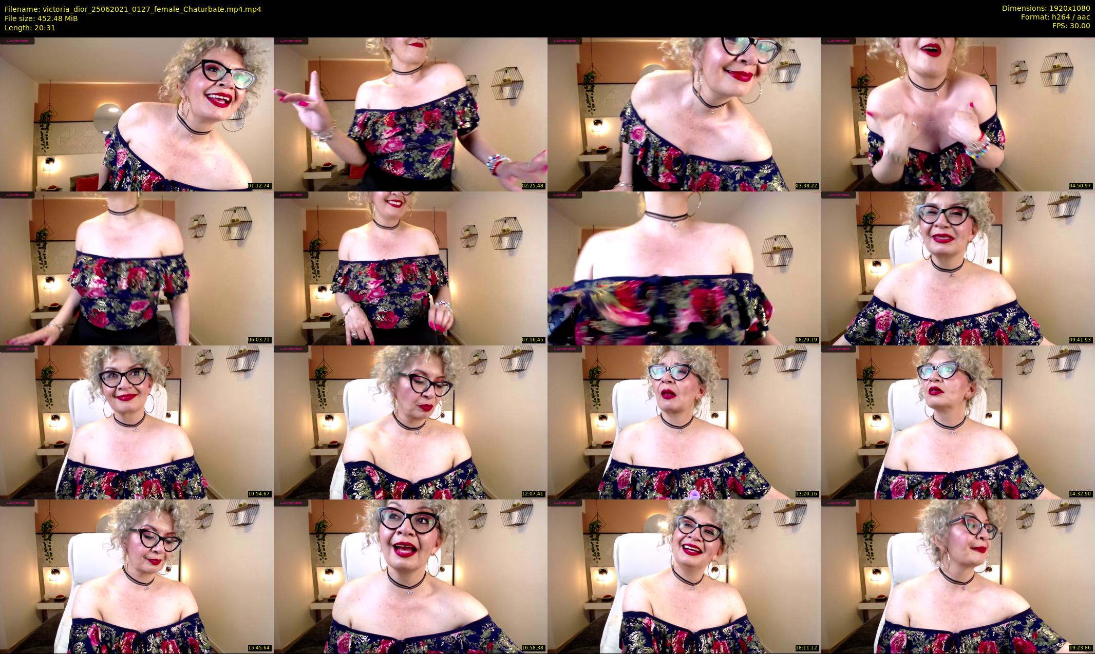 victoria_dior — 21 minute Chaturbate female cam show recording, 1080p, Jun 25, 2021