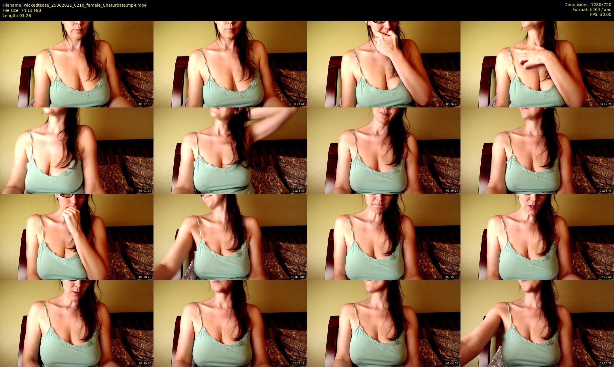 wickedtease — 4 minute Chaturbate female cam show recording, 720p, Jun 25, 2021
