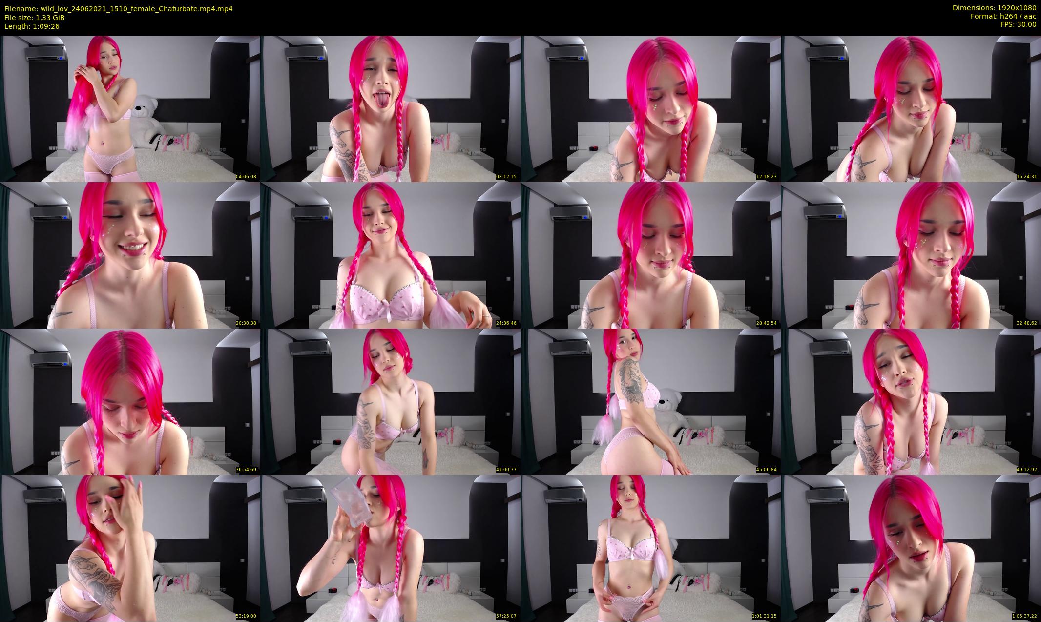 wild_lov — 70 minute Chaturbate female cam show recording, 1080p, Jun 24, 2021