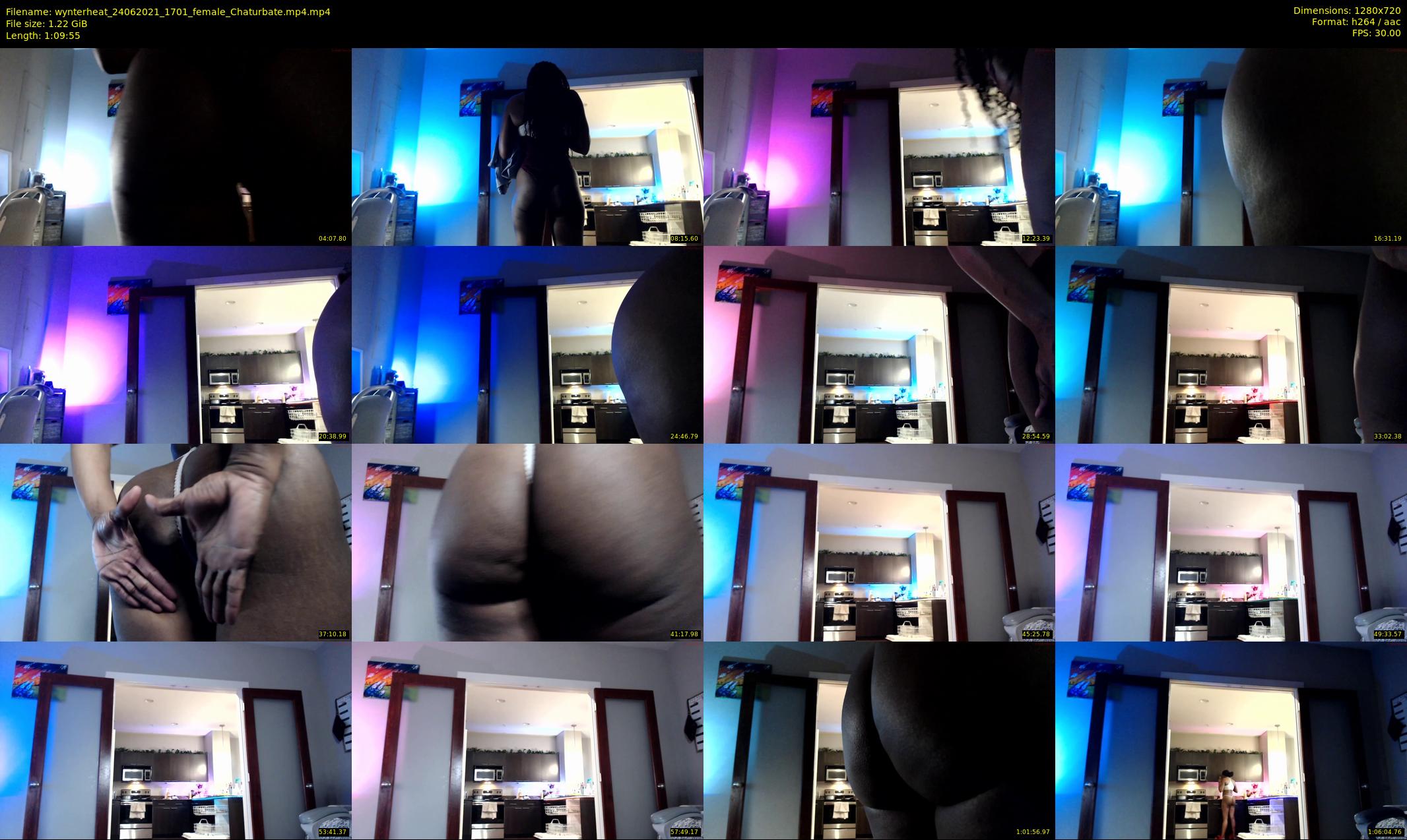 wynterheat — 70 minute Chaturbate female cam show recording, 720p, Jun 24, 2021