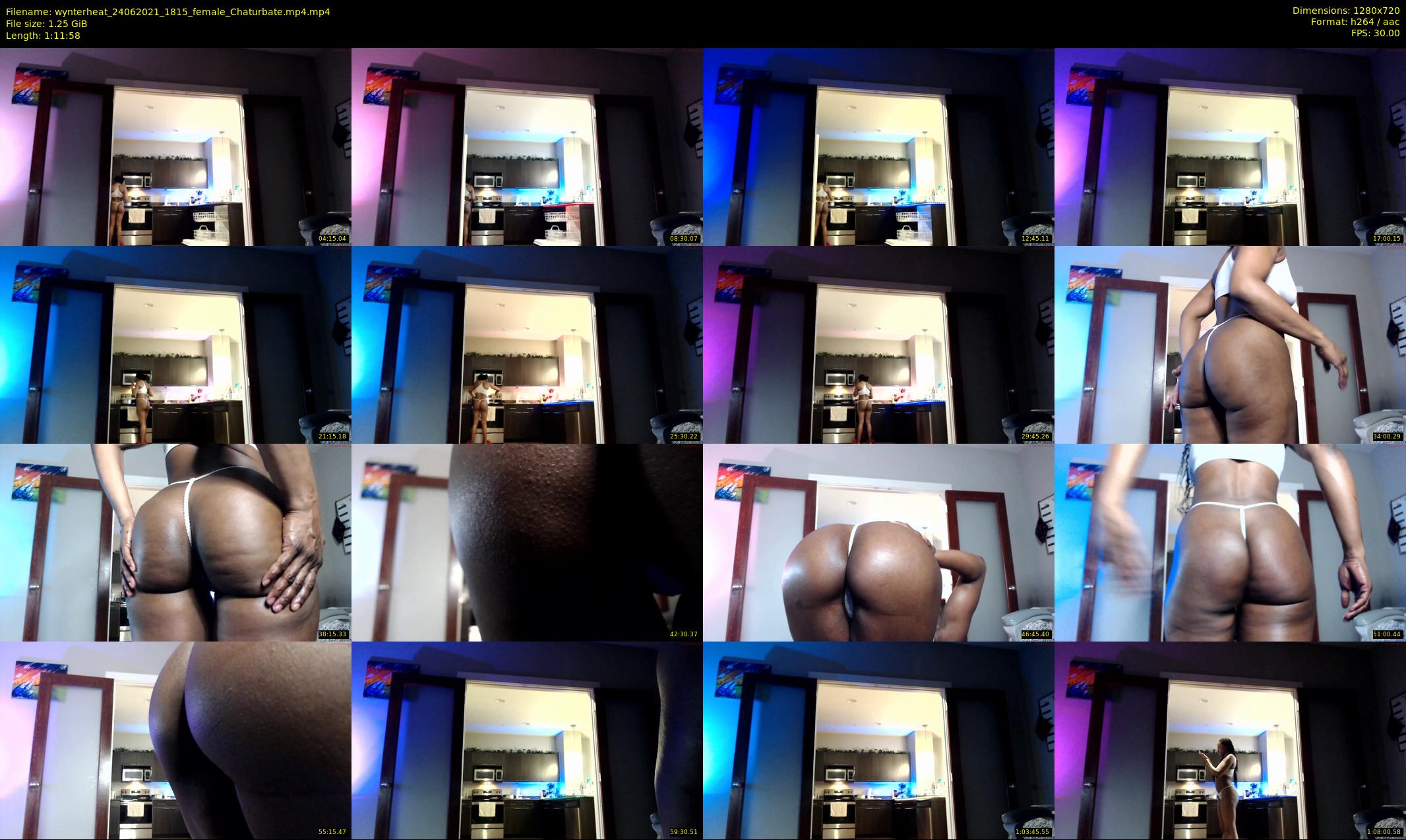 wynterheat — 72 minute Chaturbate female cam show recording, 720p, Jun 24, 2021