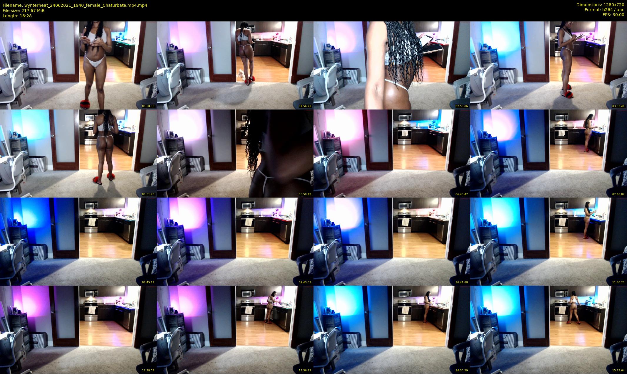 wynterheat — 17 minute Chaturbate female cam show recording, 720p, Jun 24, 2021