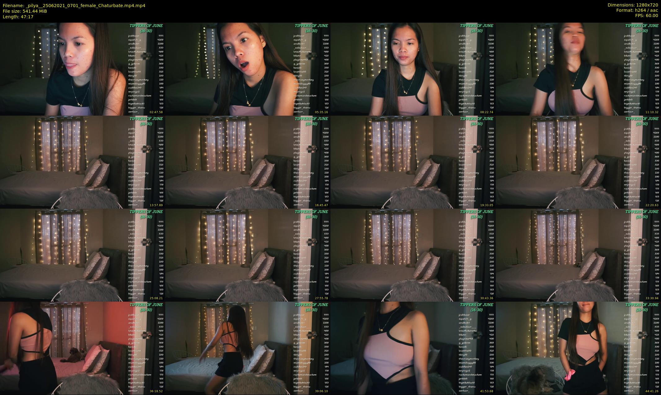 _pilya_ — 48 minute Chaturbate female cam show recording, 720p, Jun 25, 2021