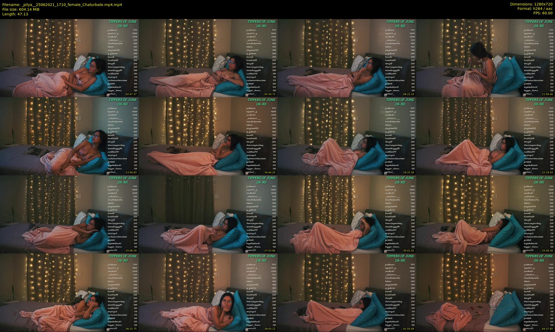 _pilya_ — 48 minute Chaturbate female cam show recording, 720p, Jun 25, 2021