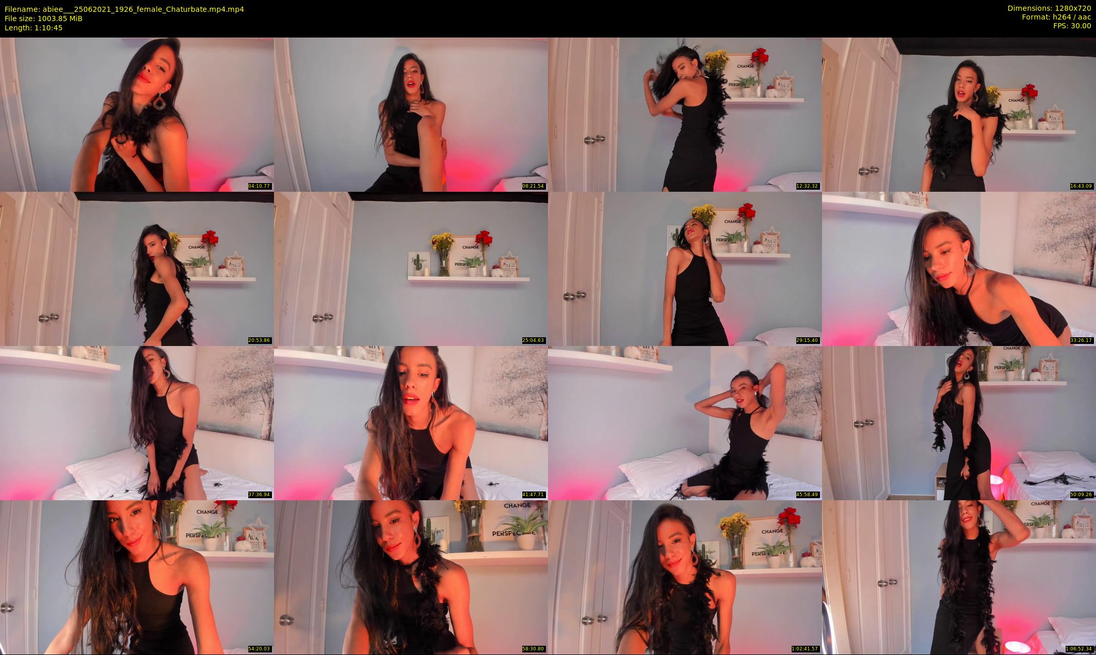 abiee__ — 71 minute Chaturbate female cam show recording, 720p, Jun 25, 2021