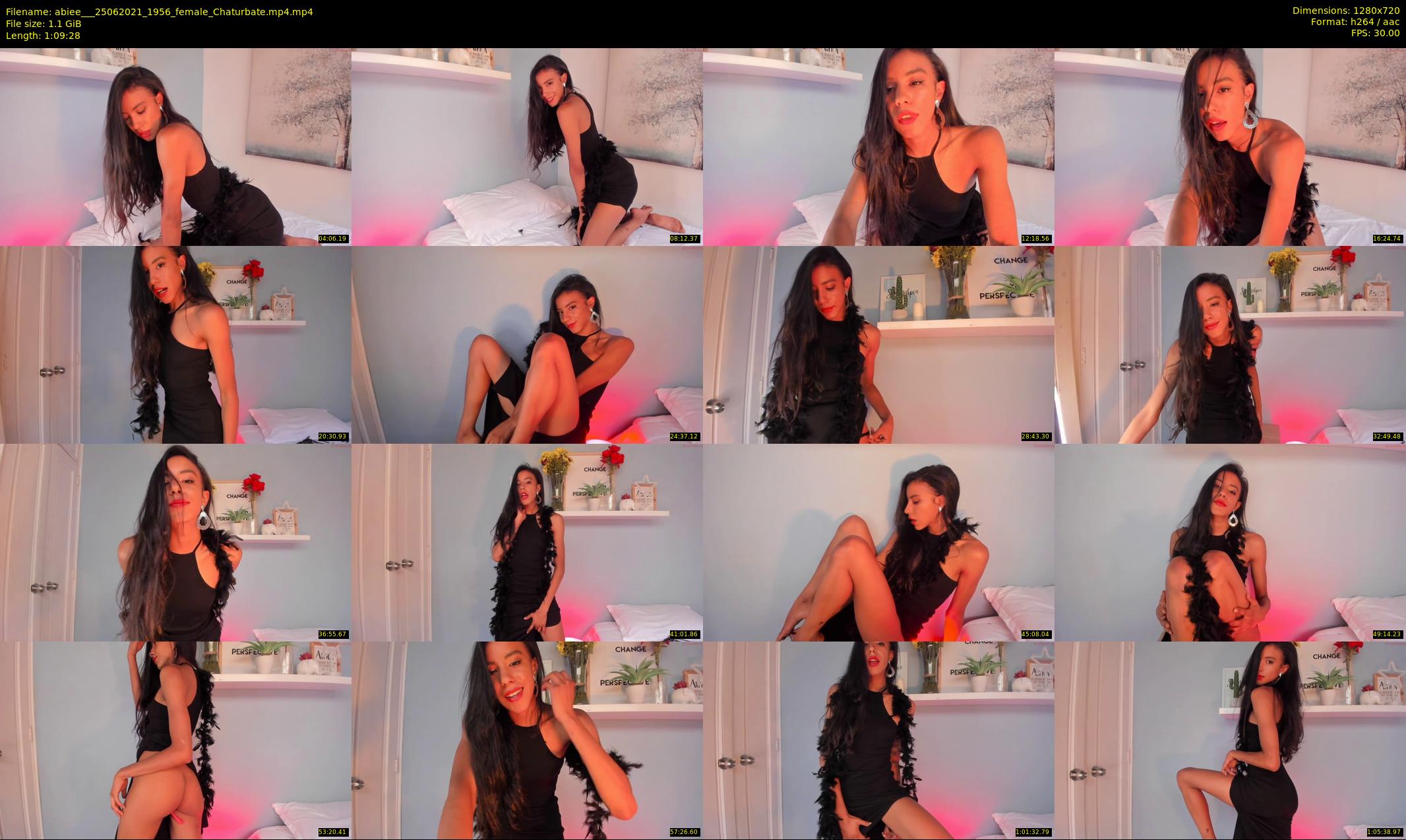 abiee__ — 70 minute Chaturbate female cam show recording, 720p, Jun 25, 2021