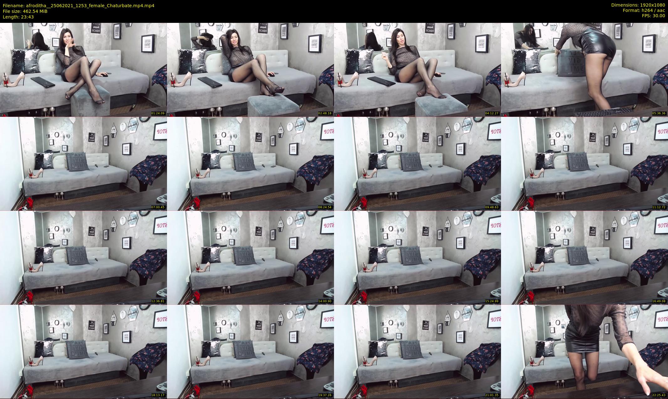afroditha_ — 24 minute Chaturbate female cam show recording, 1080p, Jun 25, 2021