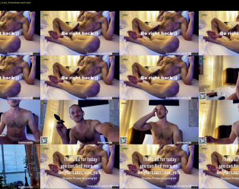 alexyork — 47 minute Chaturbate male cam show recording, 1080p, Jun 26, 2021