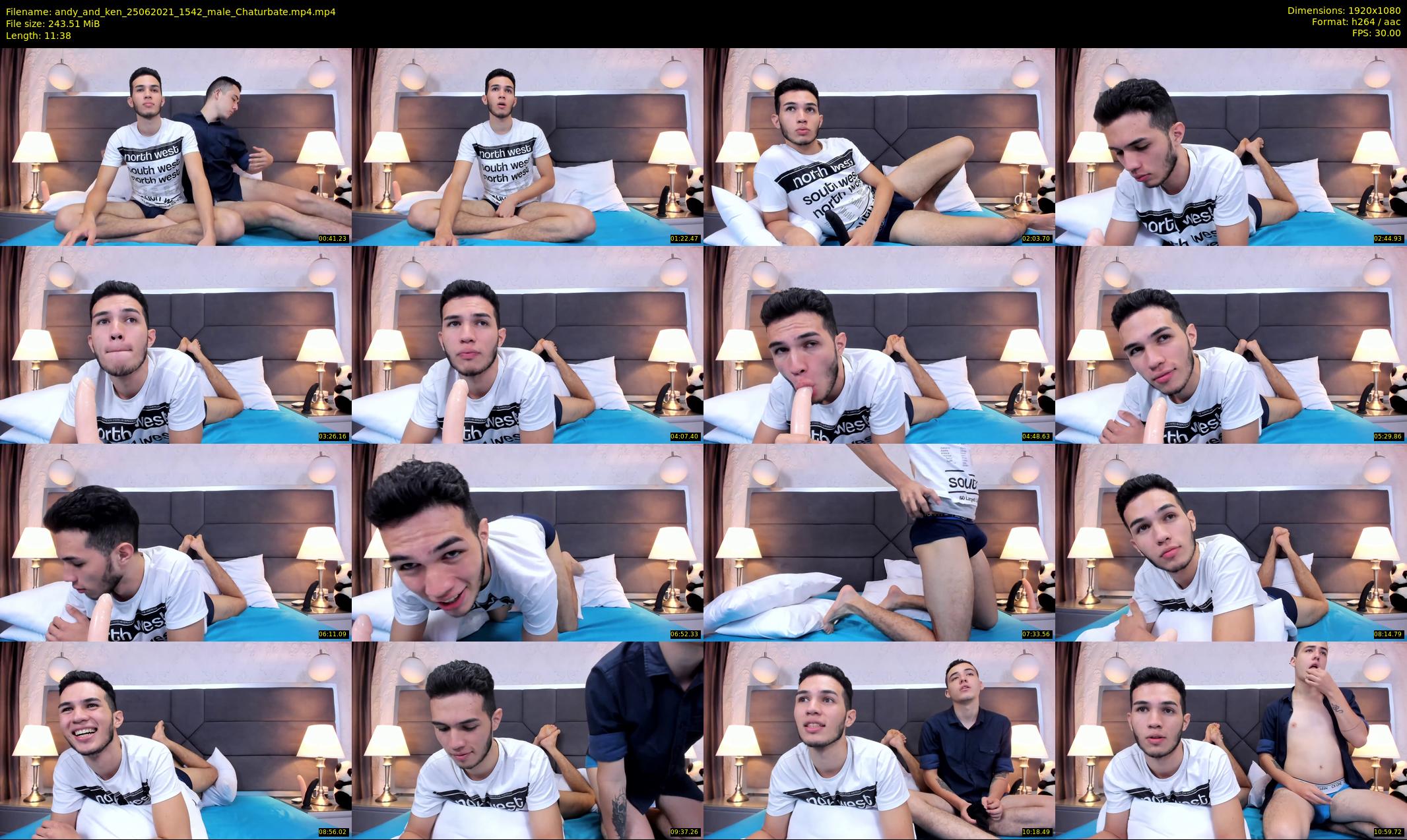 andy_and_ken — 12 minute Chaturbate male cam show recording, 1080p, Jun 25, 2021
