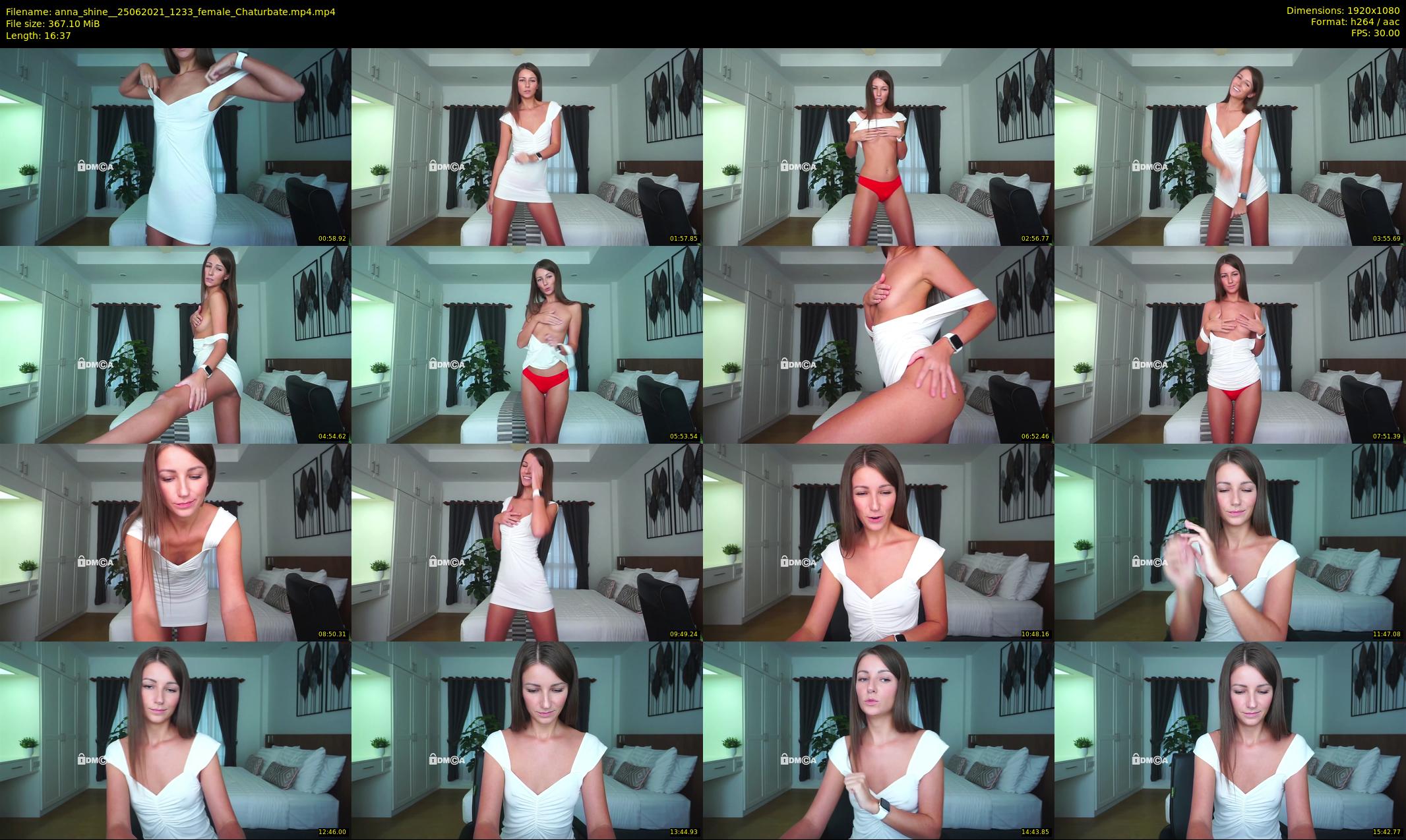anna_shine_ — 17 minute Chaturbate female cam show recording, 1080p, Jun 25, 2021