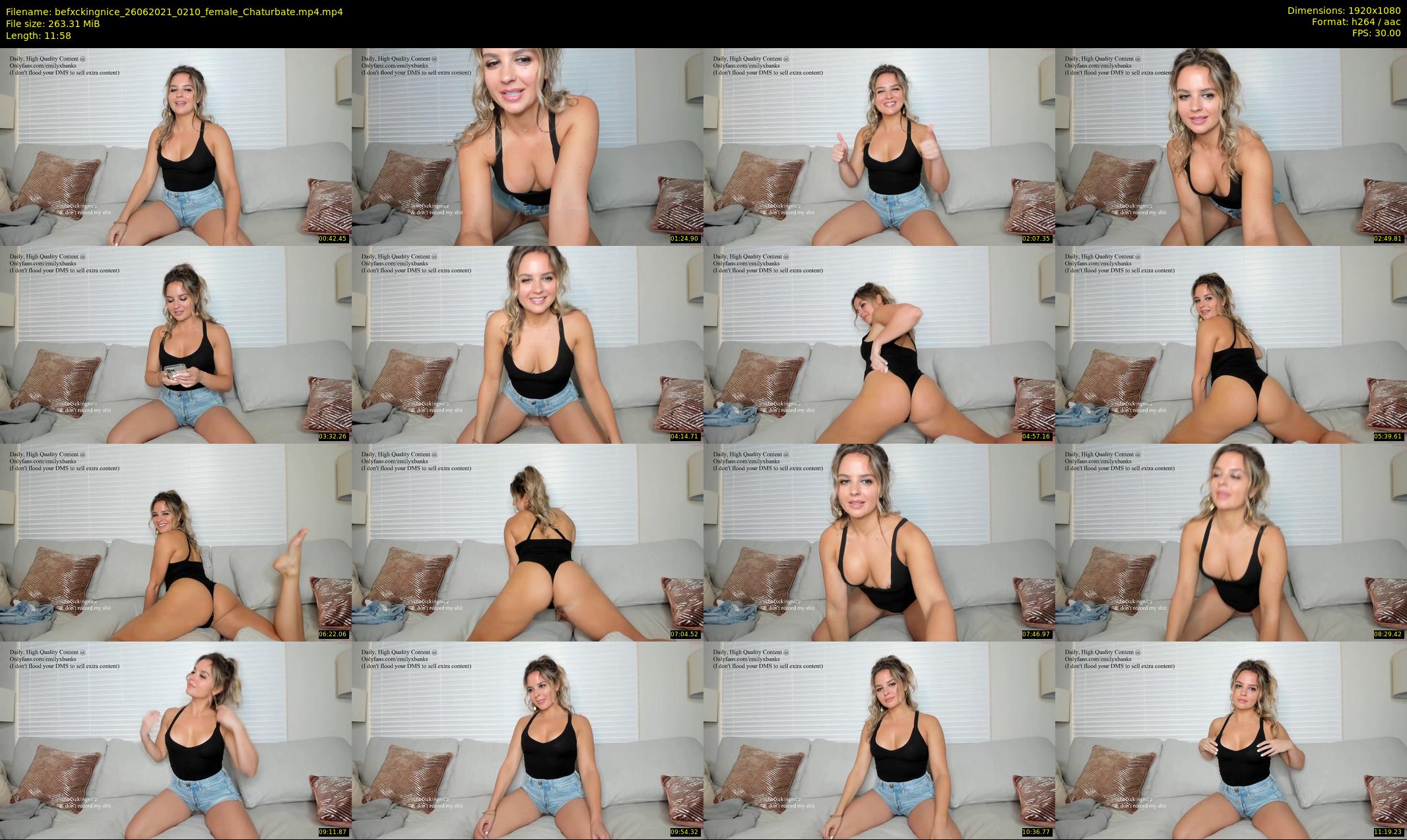 befxckingnice — 12 minute Chaturbate female cam show recording, 1080p, Jun 26, 2021