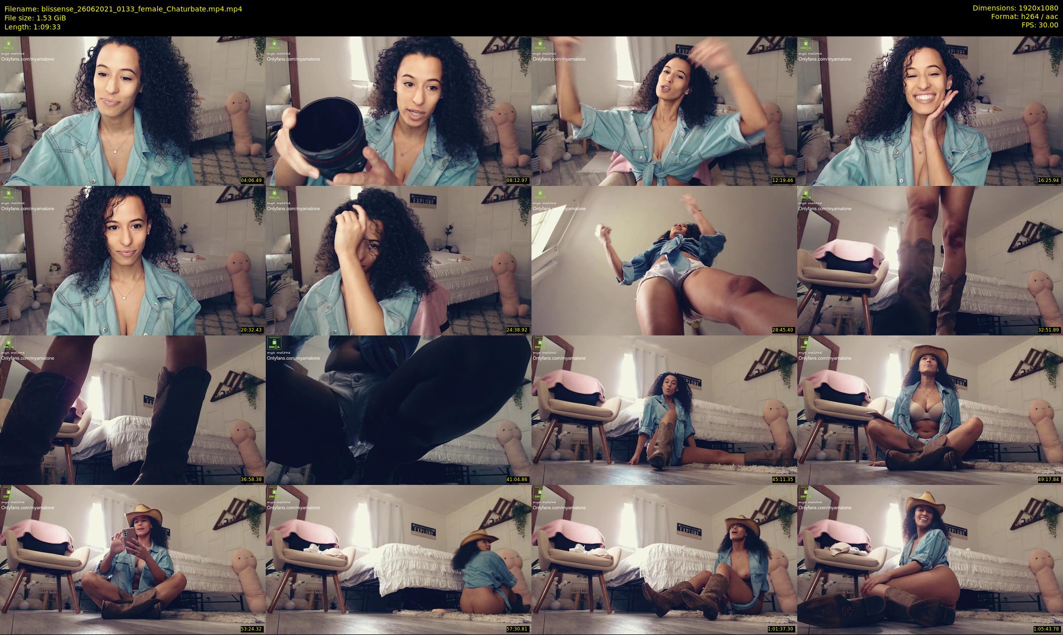 blissense — 70 minute Chaturbate female cam show recording, 1080p, Jun 26, 2021