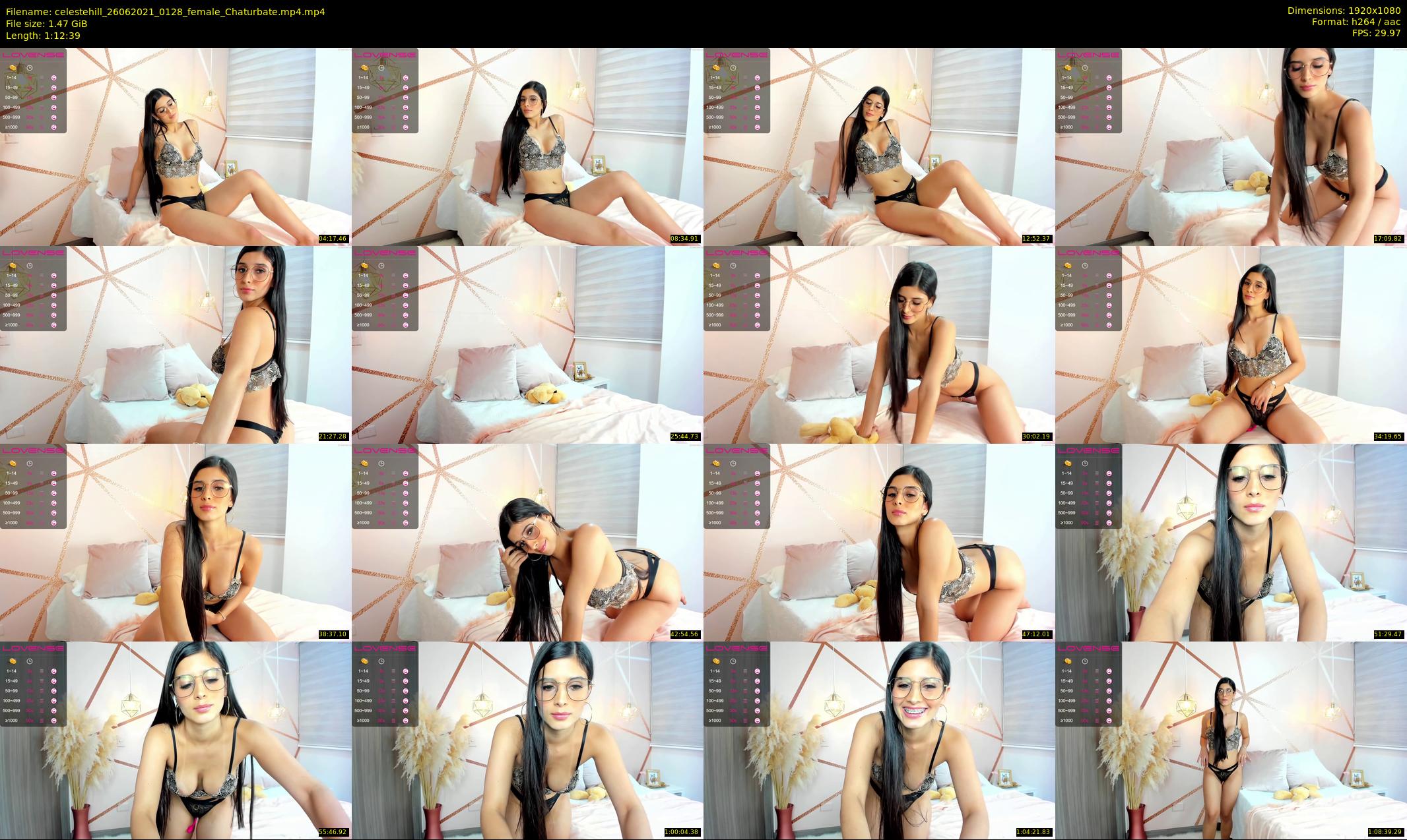 celestehill — 73 minute Chaturbate female cam show recording, 1080p, Jun 26, 2021