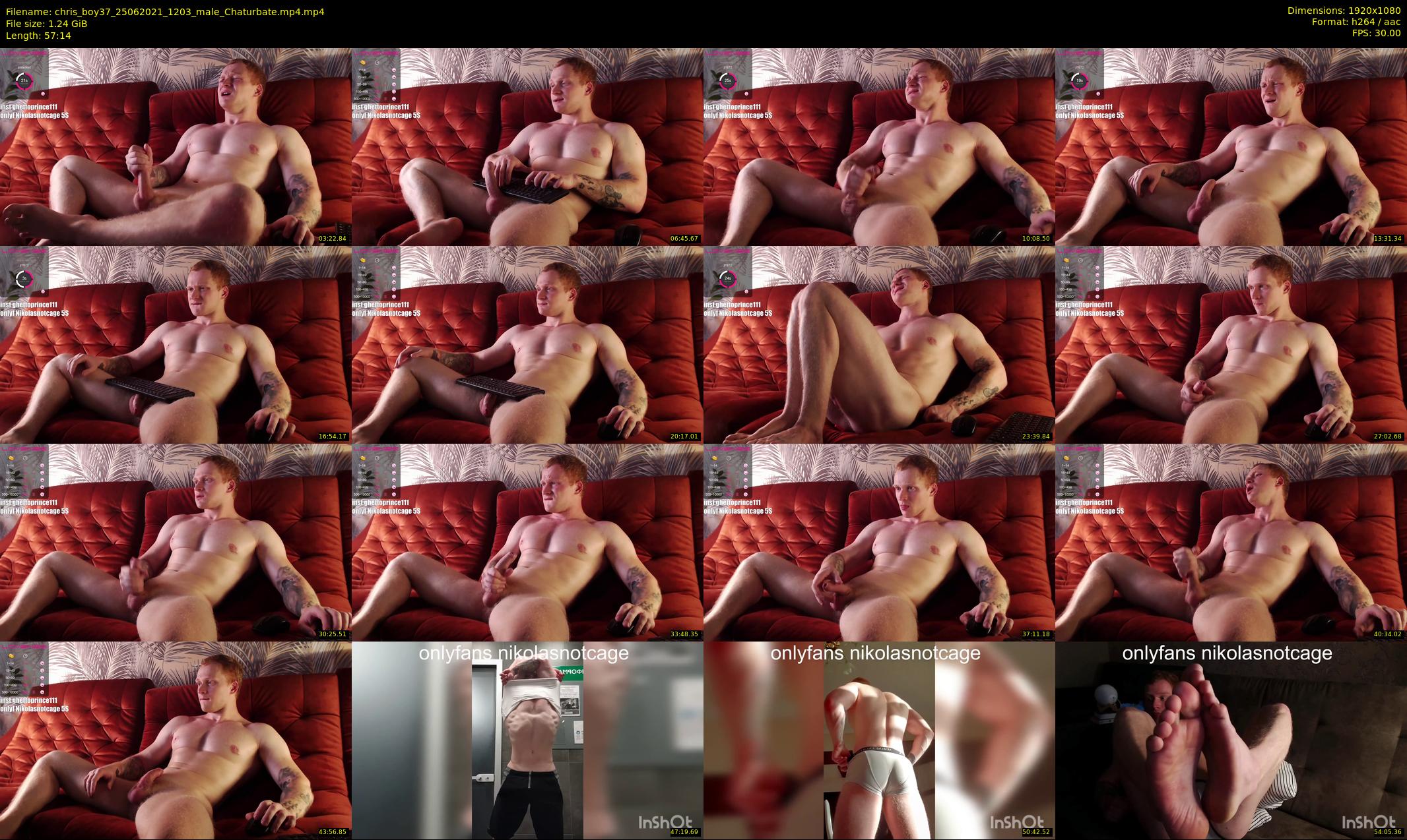 chris_boy37 — 58 minute Chaturbate male cam show recording, 1080p, Jun 25, 2021