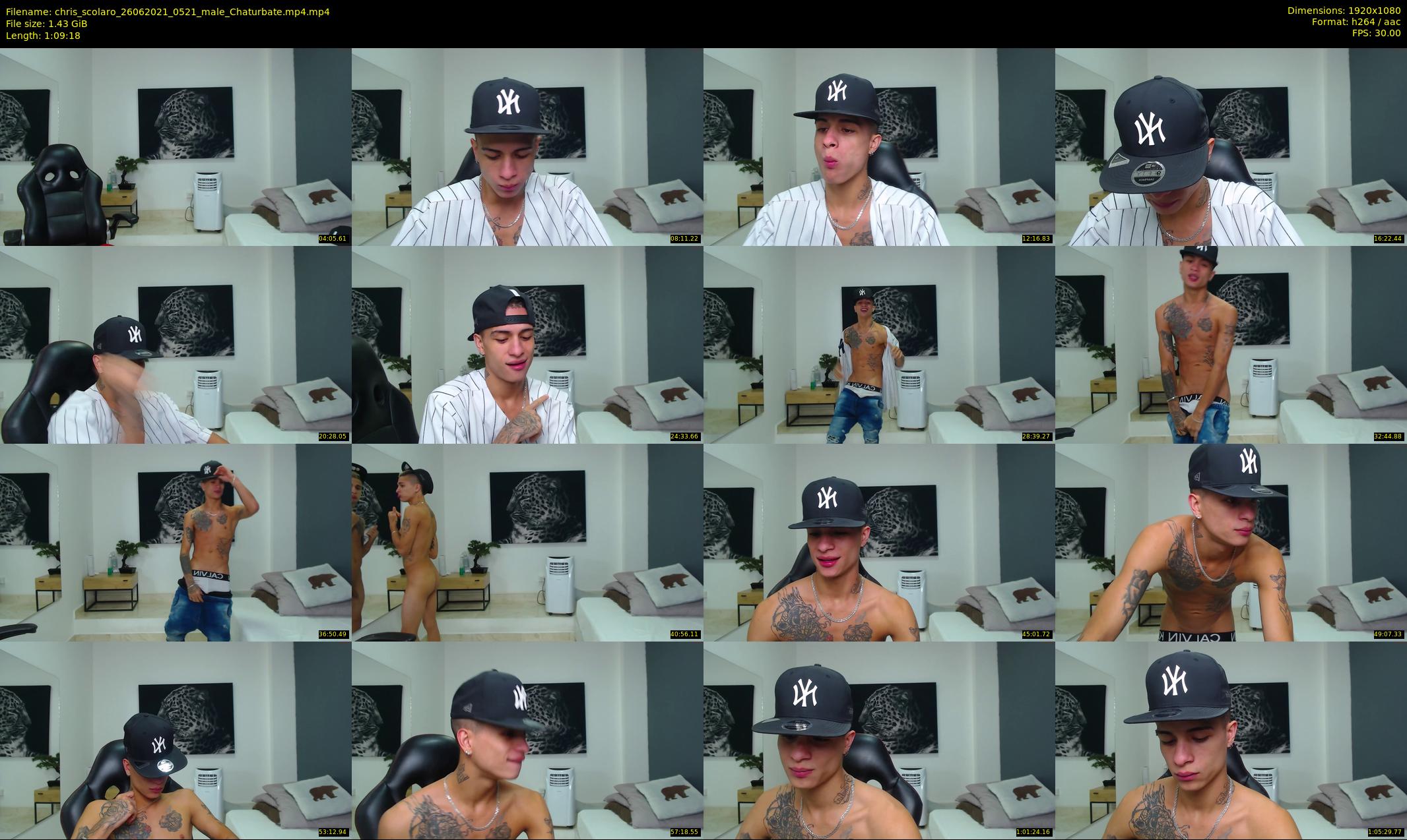 chris_scolaro — 70 minute Chaturbate male cam show recording, 1080p, Jun 26, 2021