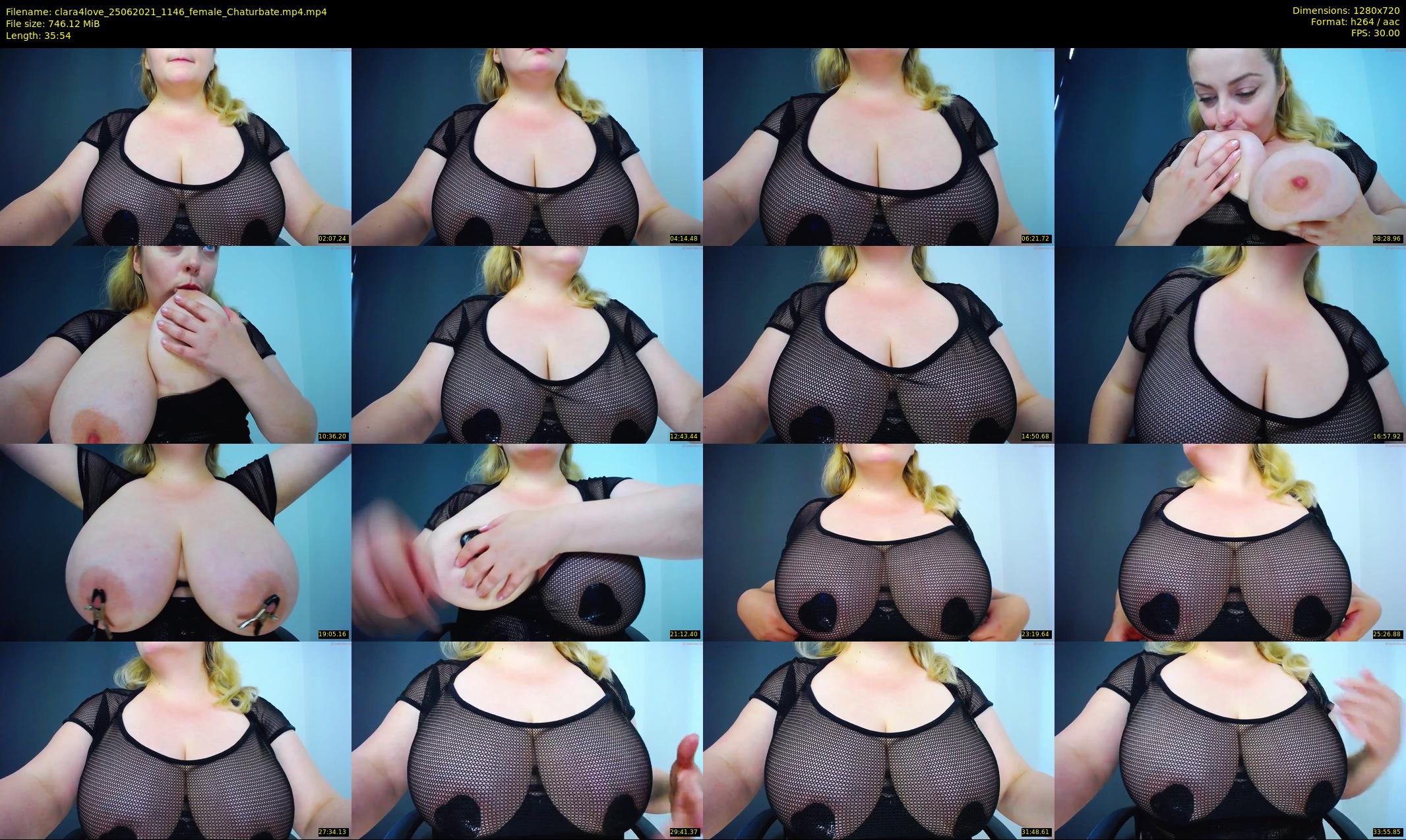 clara4love — 36 minute Chaturbate female cam show recording, 720p, Jun 25, 2021