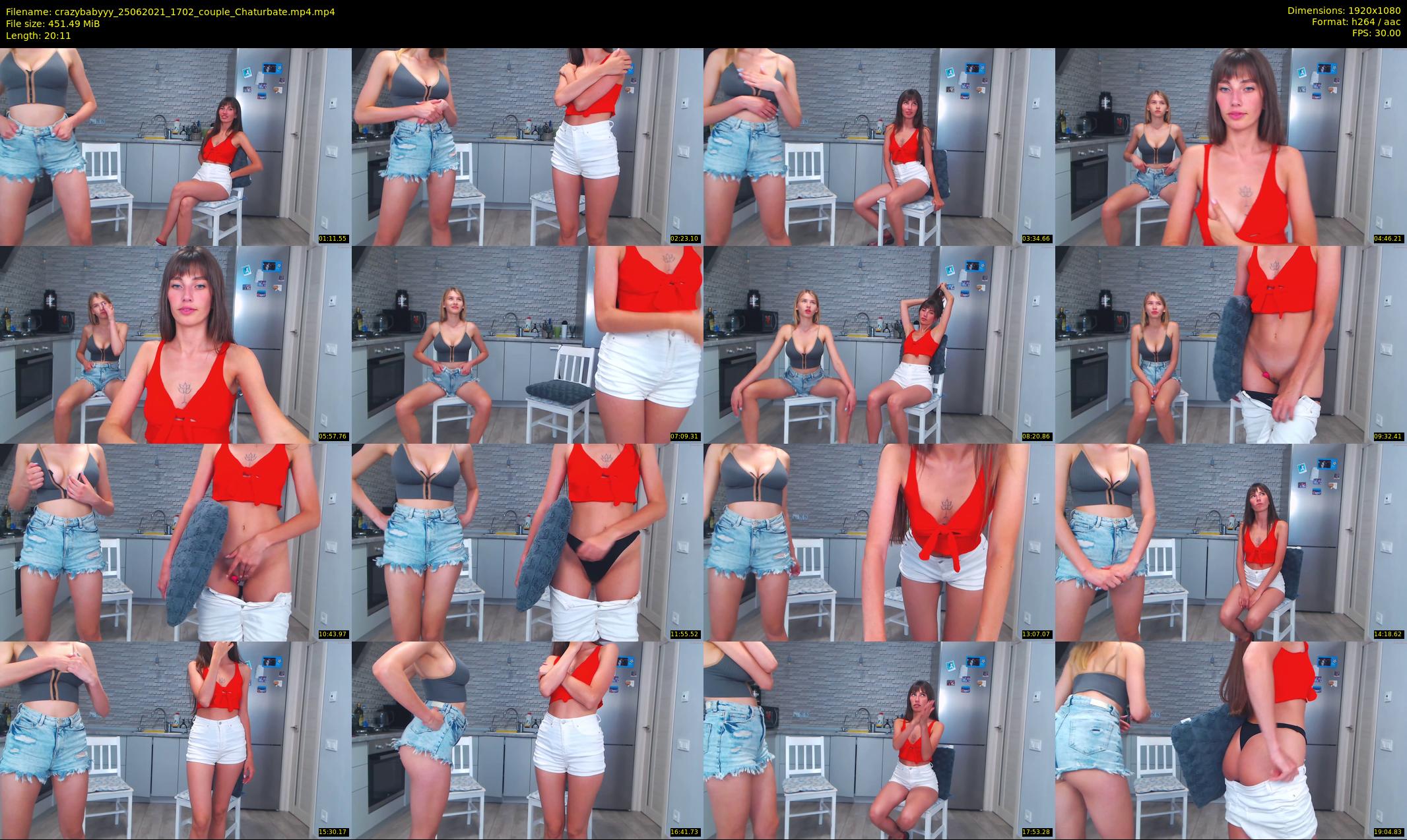 crazybabyyy — 21 minute Chaturbate couple cam show recording, 1080p, Jun 25, 2021