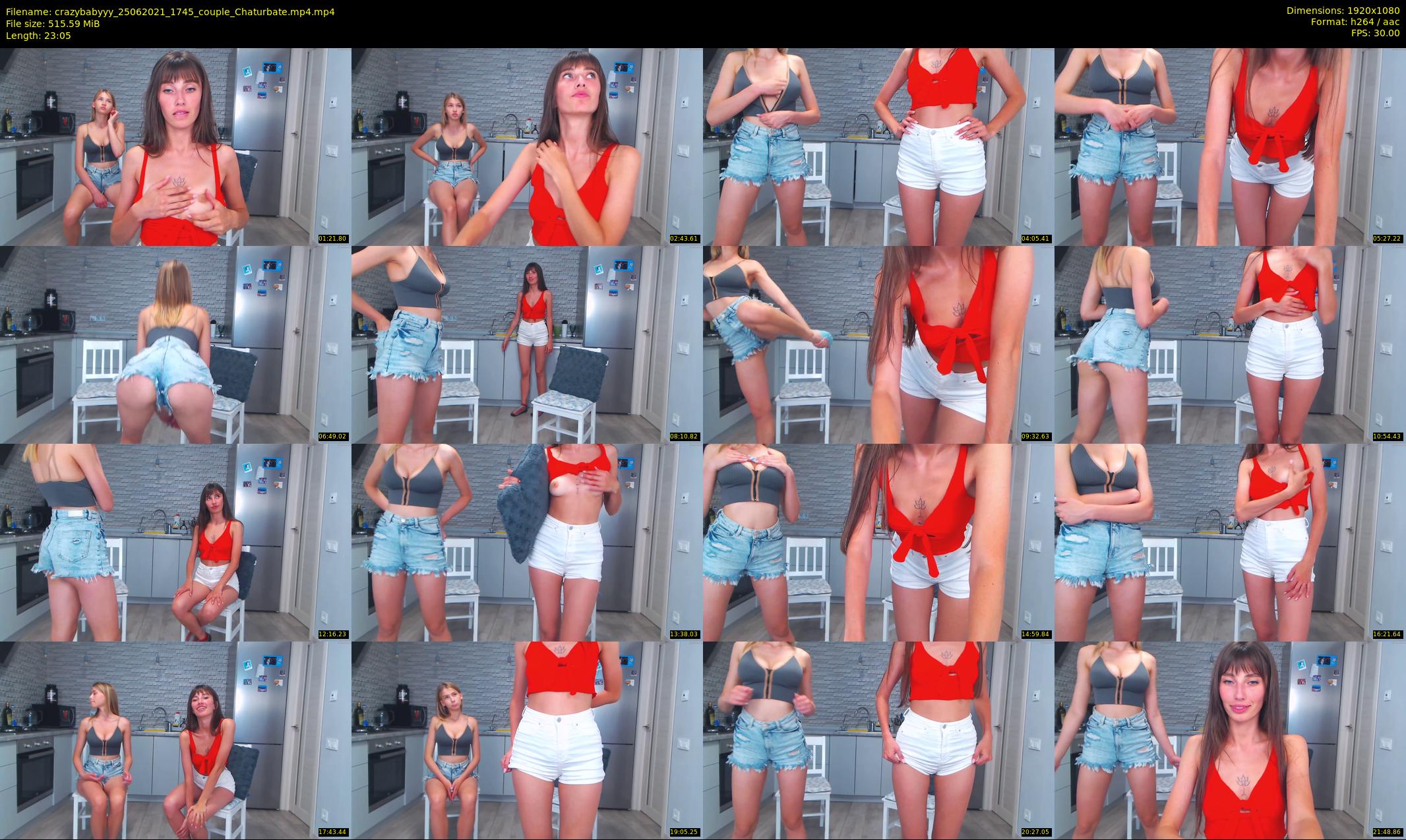 crazybabyyy — 24 minute Chaturbate couple cam show recording, 1080p, Jun 25, 2021
