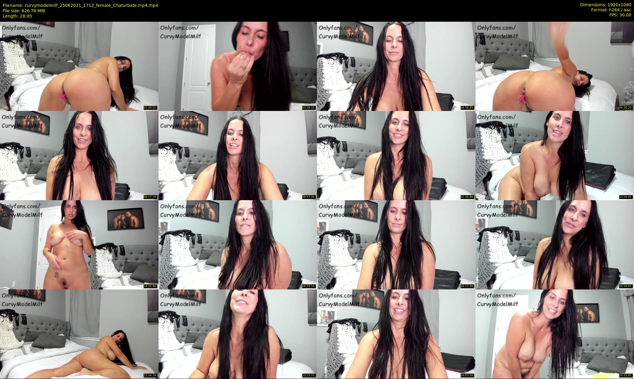 curvymodelmilf — 29 minute Chaturbate female cam show recording, 1080p, Jun 25, 2021