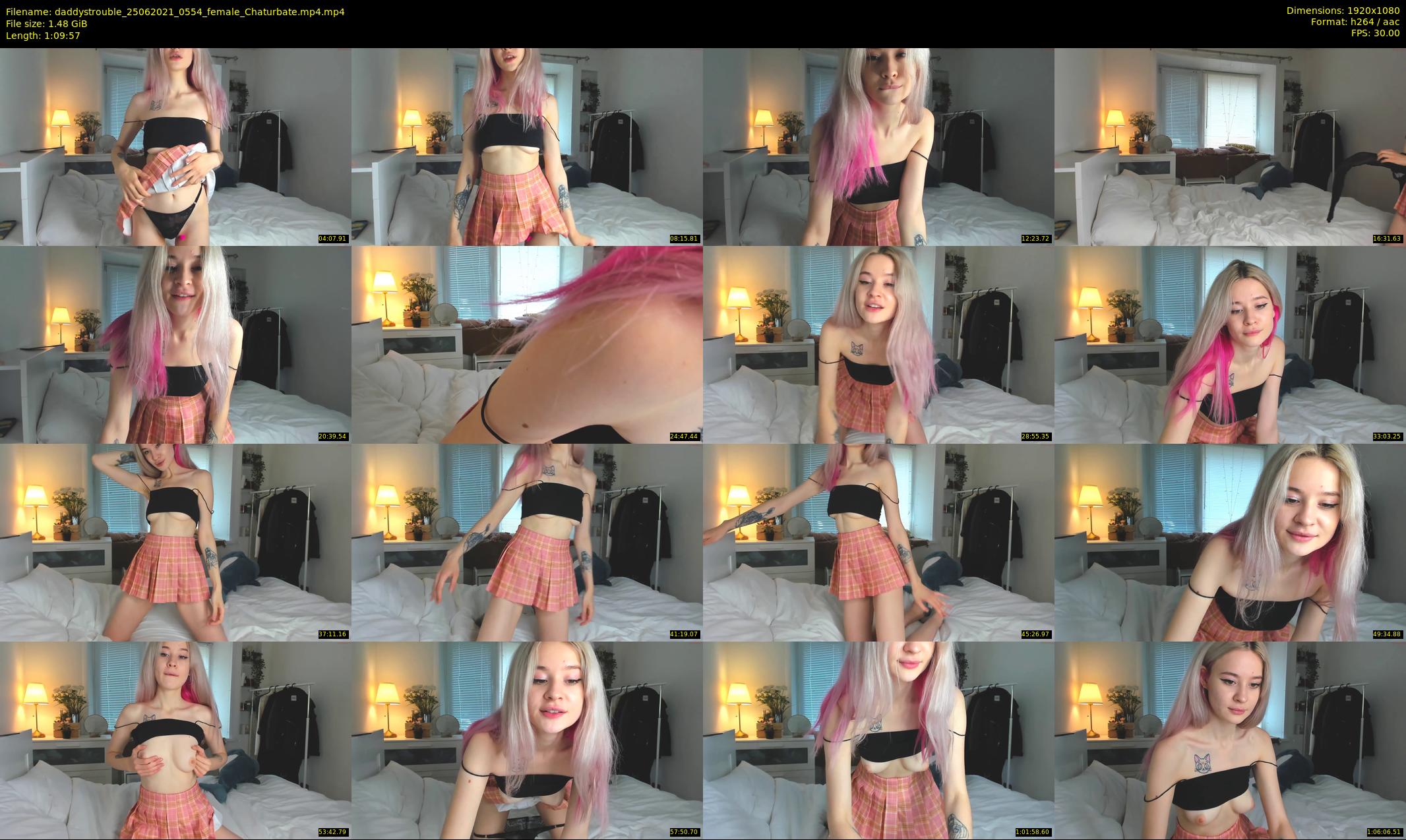 daddystrouble — 70 minute Chaturbate female cam show recording, 1080p, Jun 25, 2021