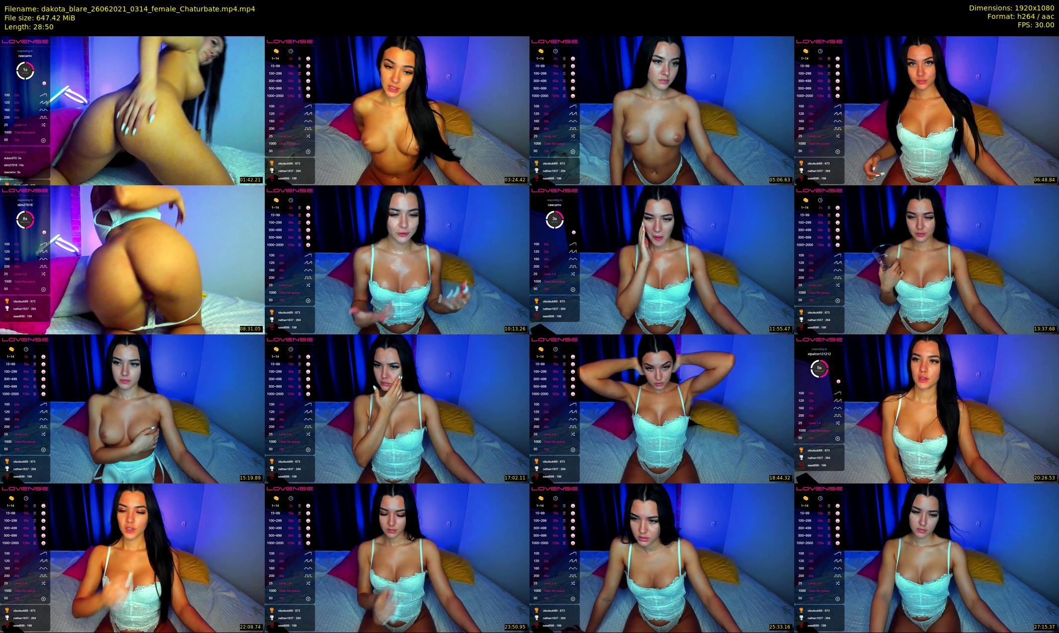 dakota_blare — 29 minute Chaturbate female cam show recording, 1080p, Jun 26, 2021