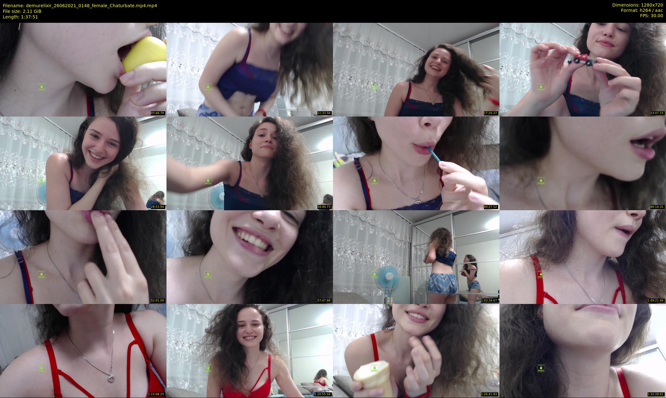 demurelixir — 98 minute Chaturbate female cam show recording, 720p, Jun 26, 2021