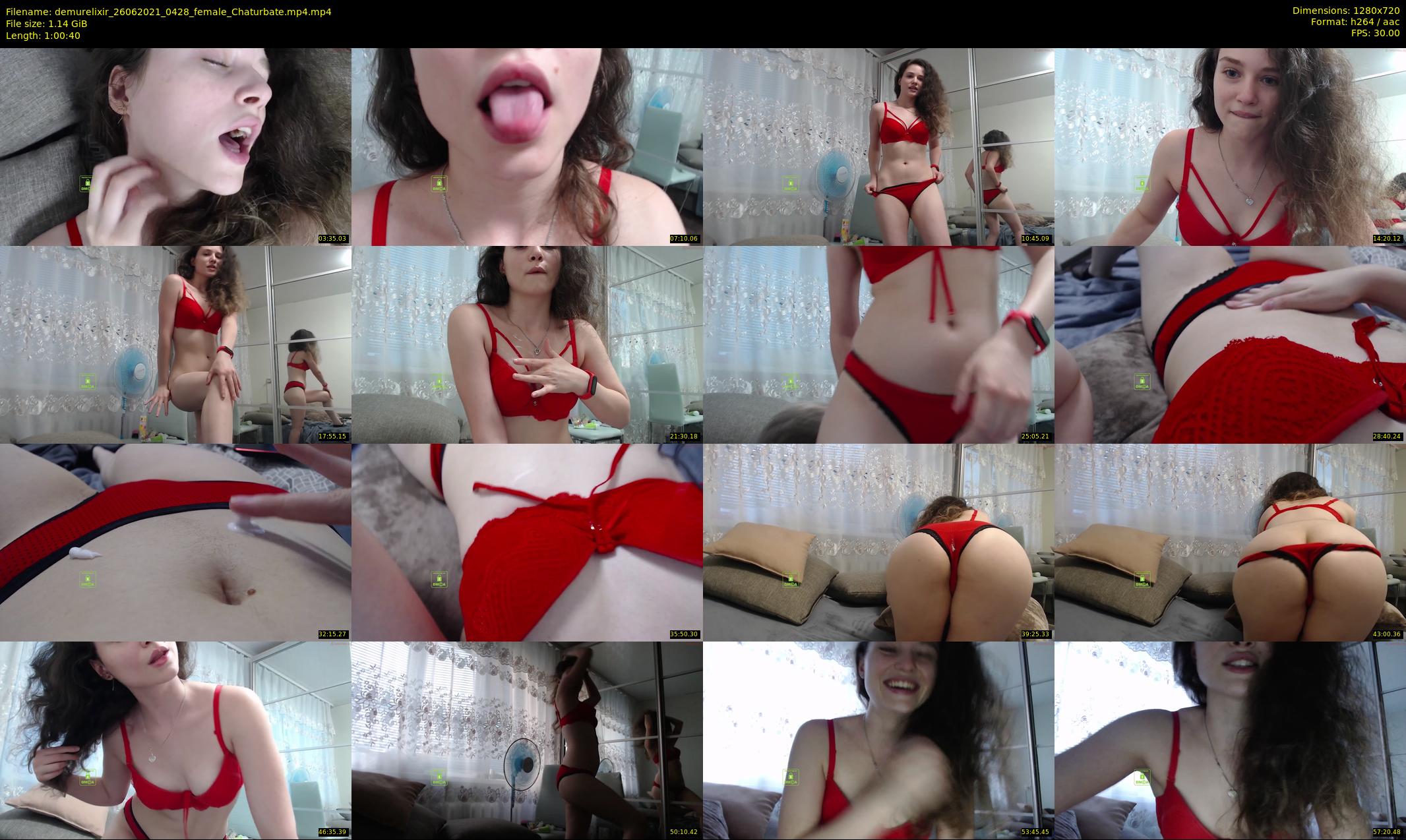 demurelixir — 61 minute Chaturbate female cam show recording, 720p, Jun 26, 2021