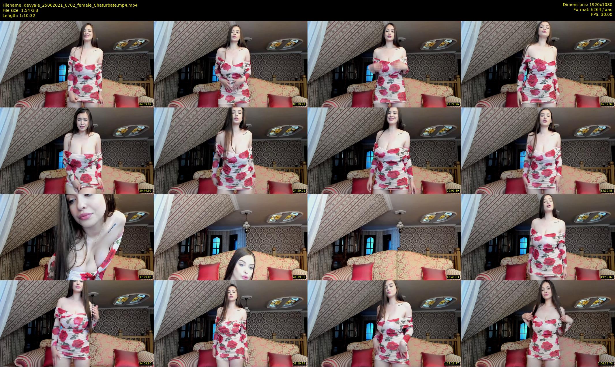 devyale — 71 minute Chaturbate female cam show recording, 1080p, Jun 25, 2021