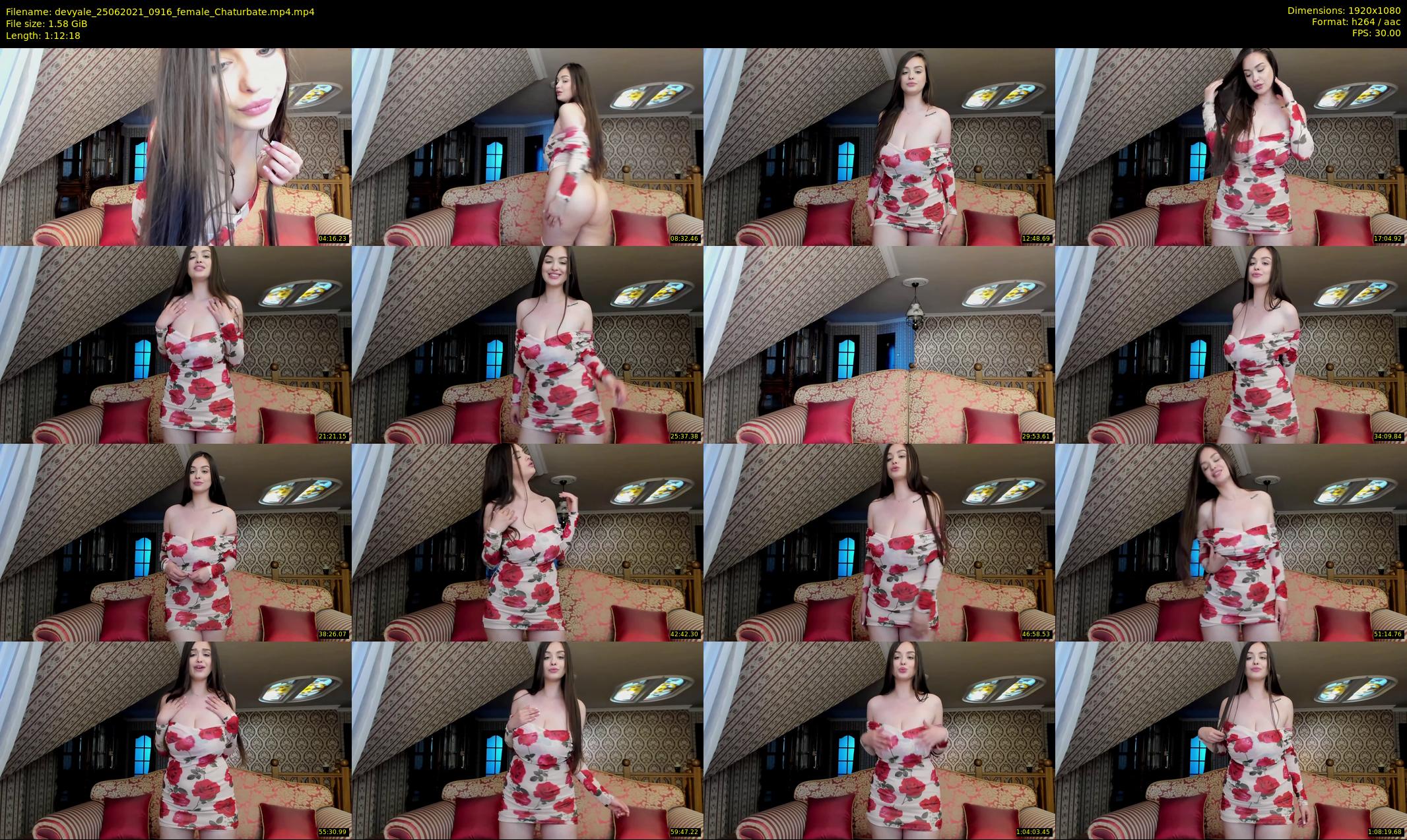 devyale — 73 minute Chaturbate female cam show recording, 1080p, Jun 25, 2021